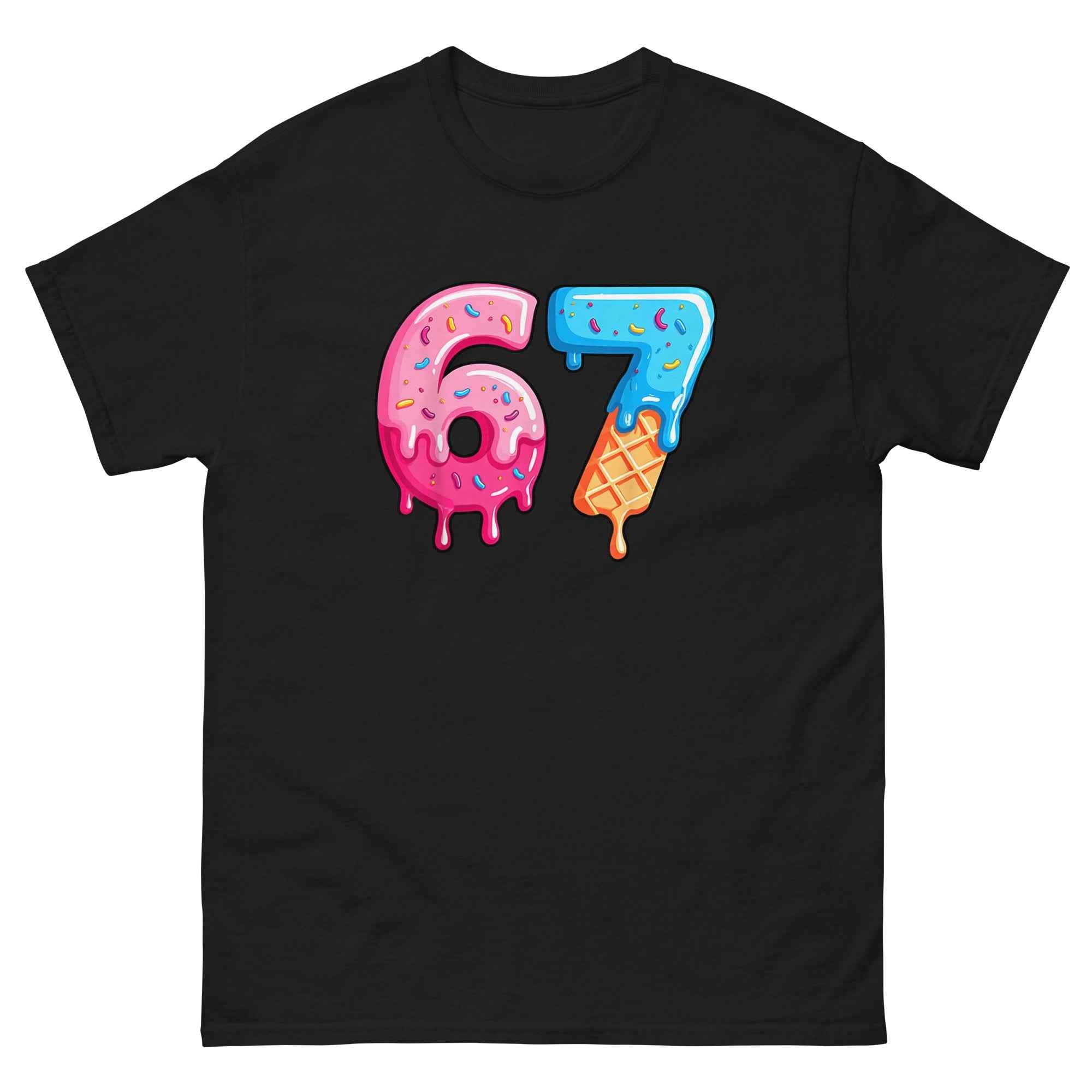 67 Ice Cream T-Shirt Adult - Cool and Comfortable Summer Style