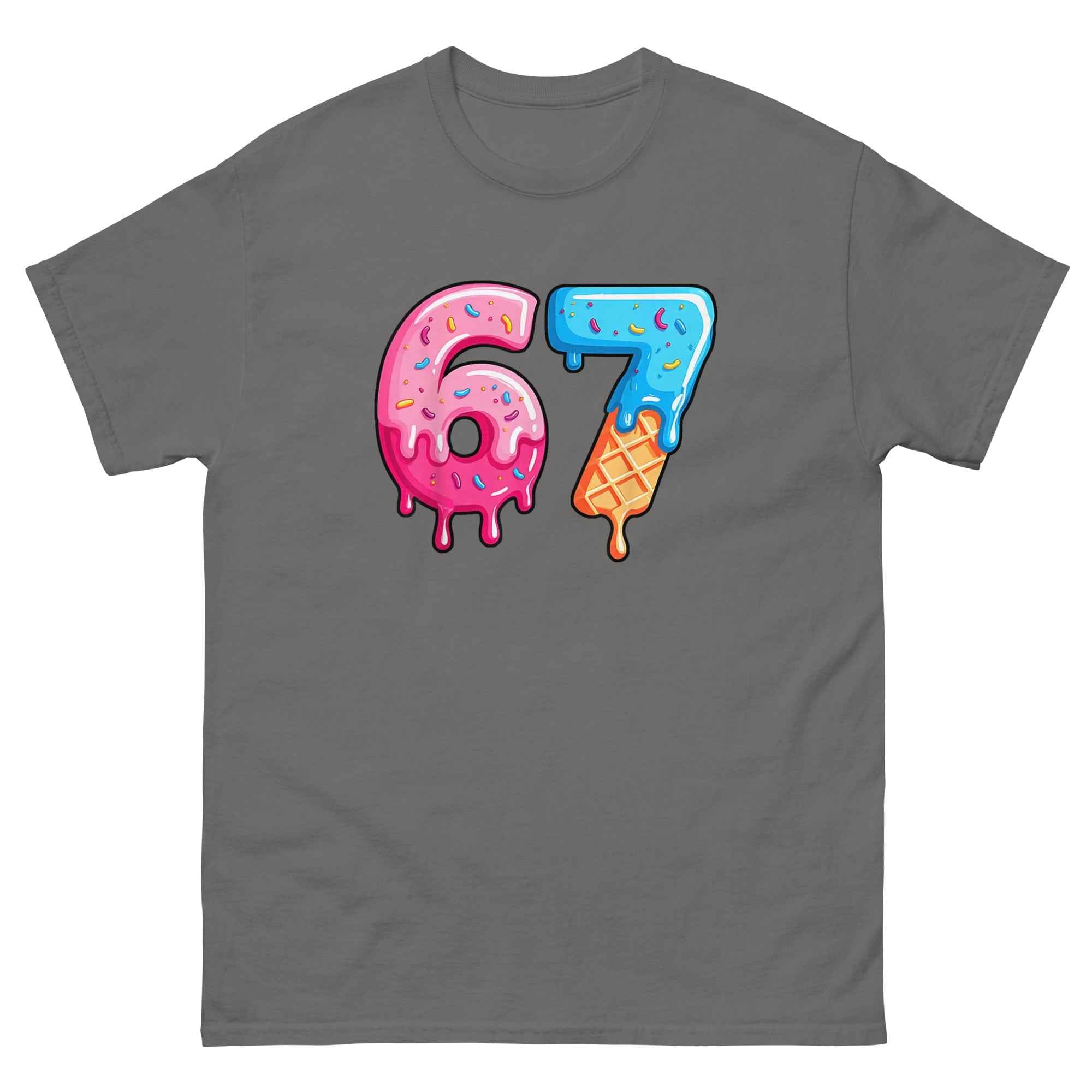 67 Ice Cream T-Shirt Adult - Cool and Comfortable Summer Style