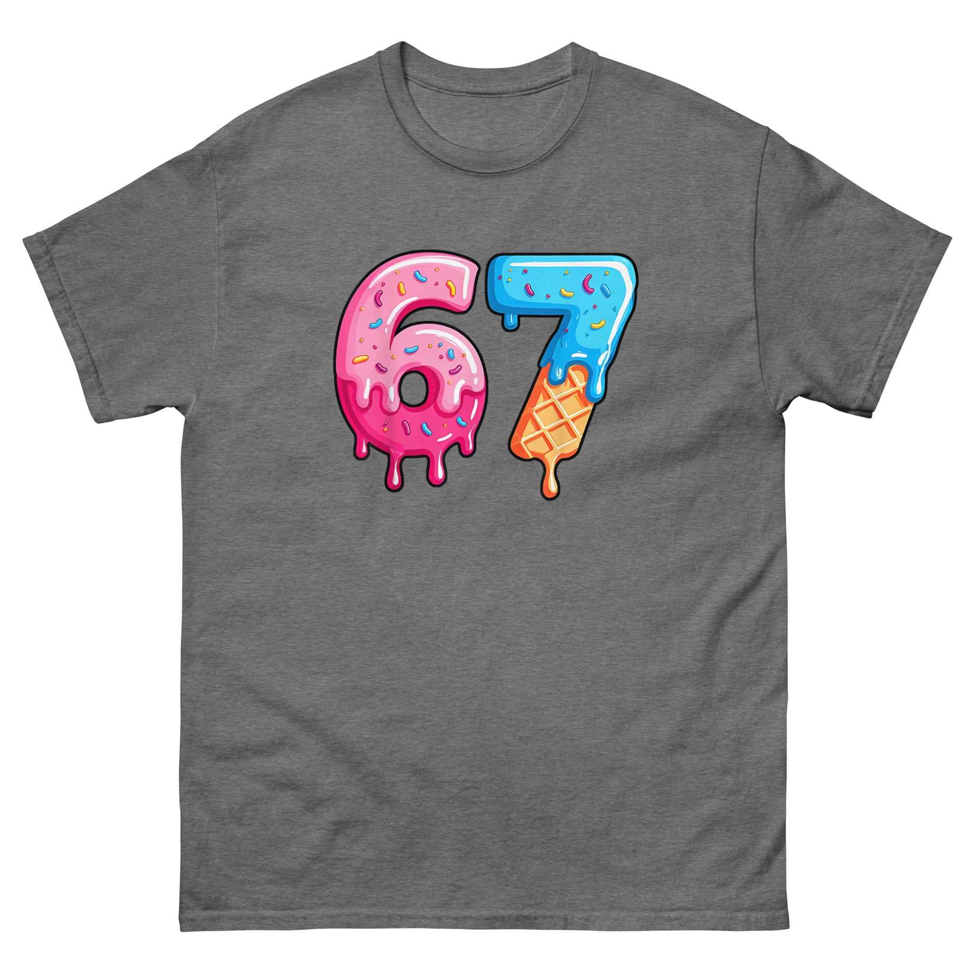 67 Ice Cream T-Shirt Adult - Cool and Comfortable Summer Style