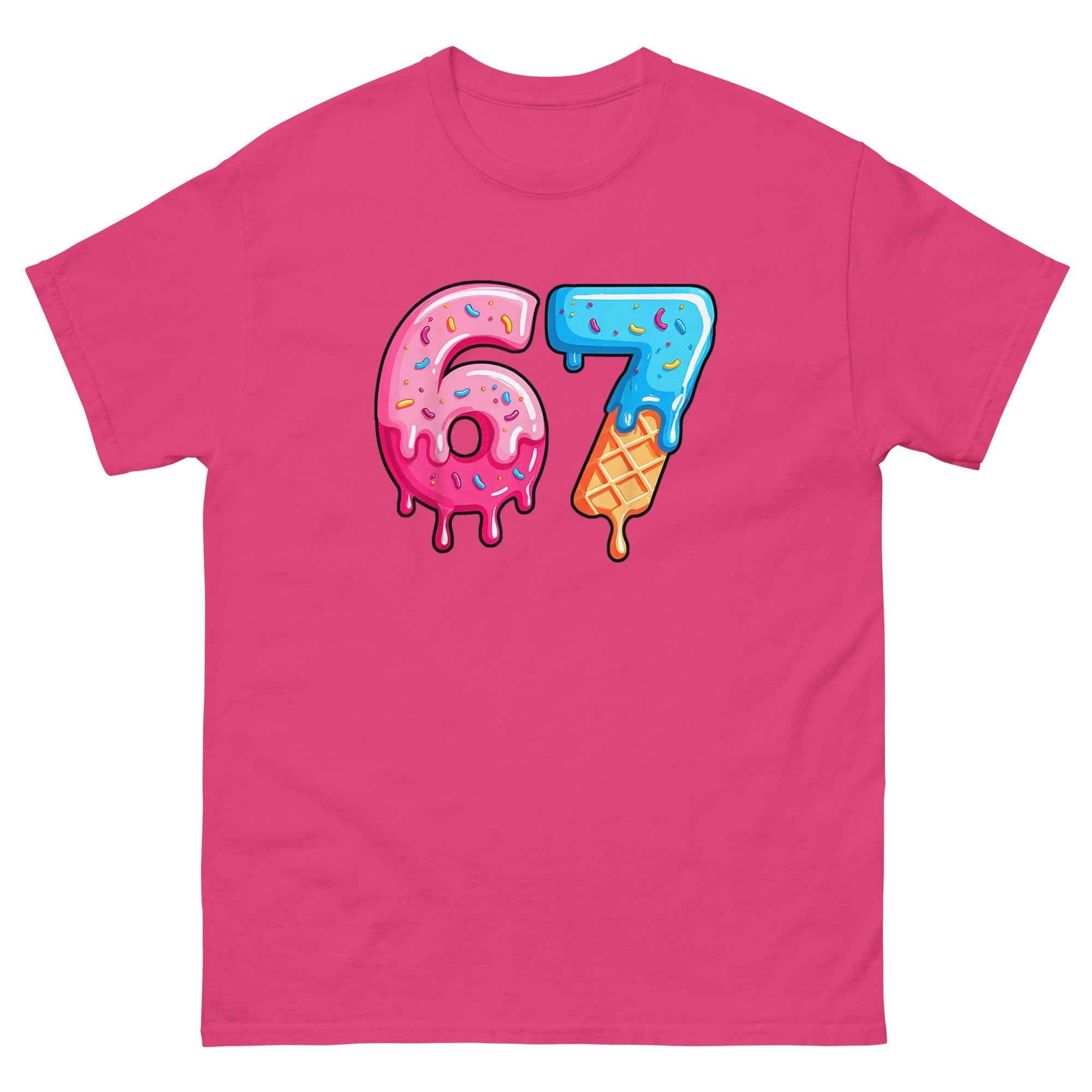67 Ice Cream T-Shirt Adult - Cool and Comfortable Summer Style