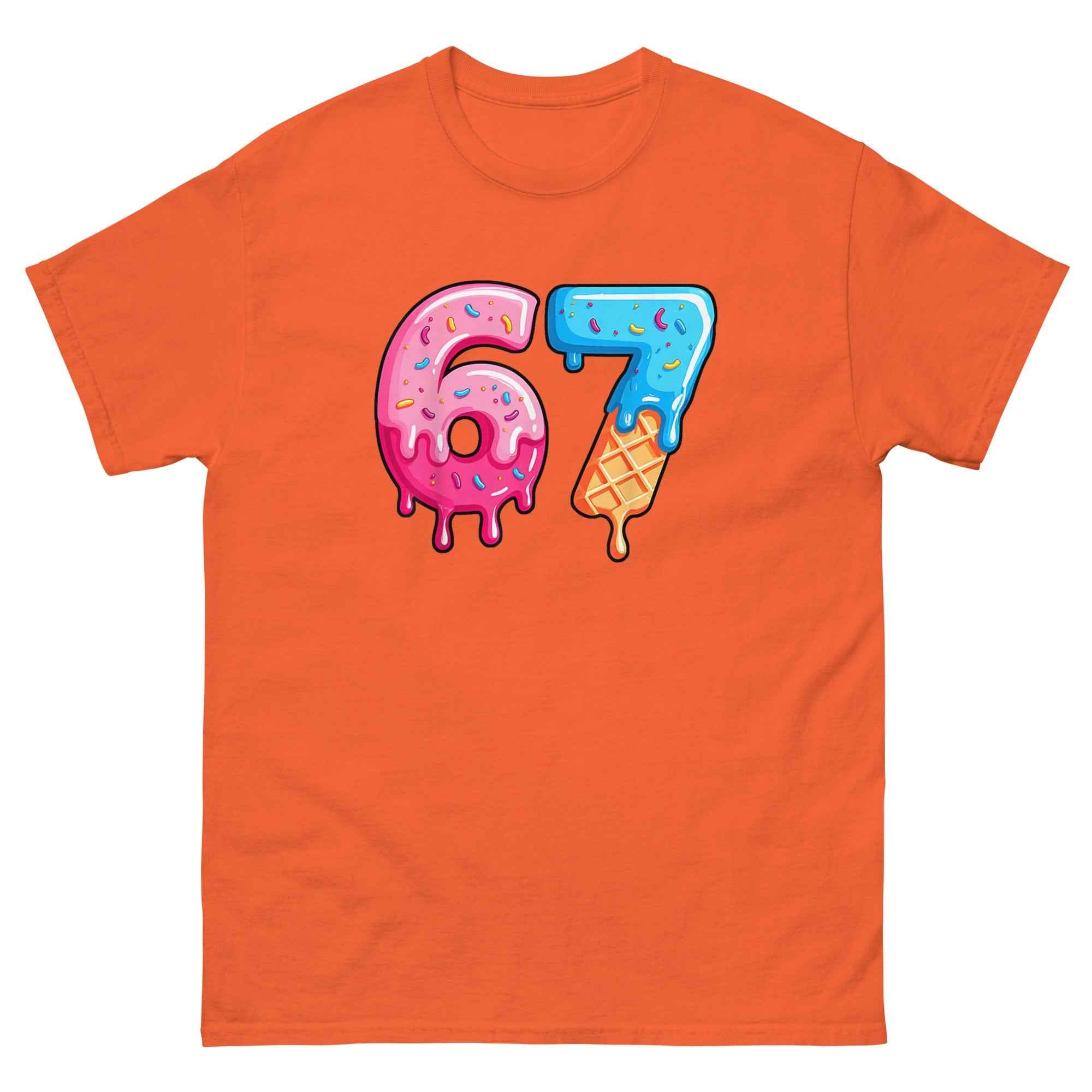 67 Ice Cream T-Shirt Adult - Cool and Comfortable Summer Style