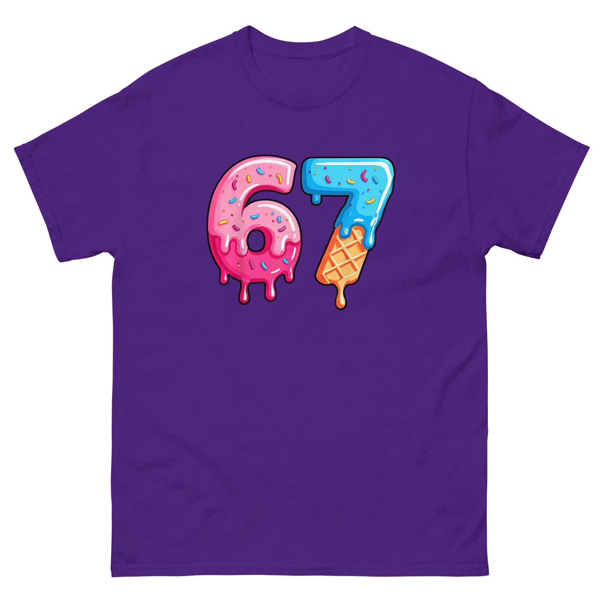 67 Ice Cream T-Shirt Adult - Cool and Comfortable Summer Style