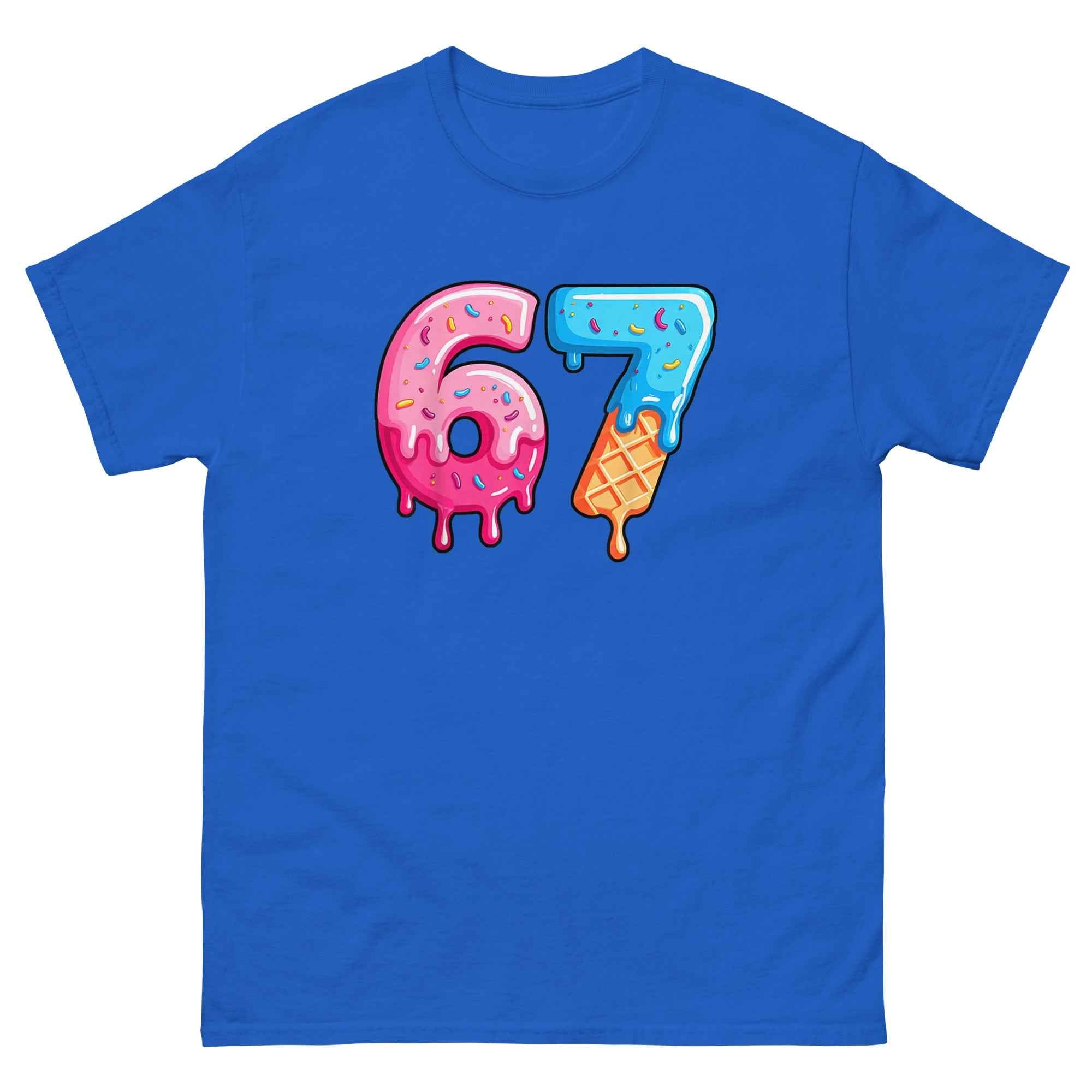67 Ice Cream T-Shirt Adult - Cool and Comfortable Summer Style