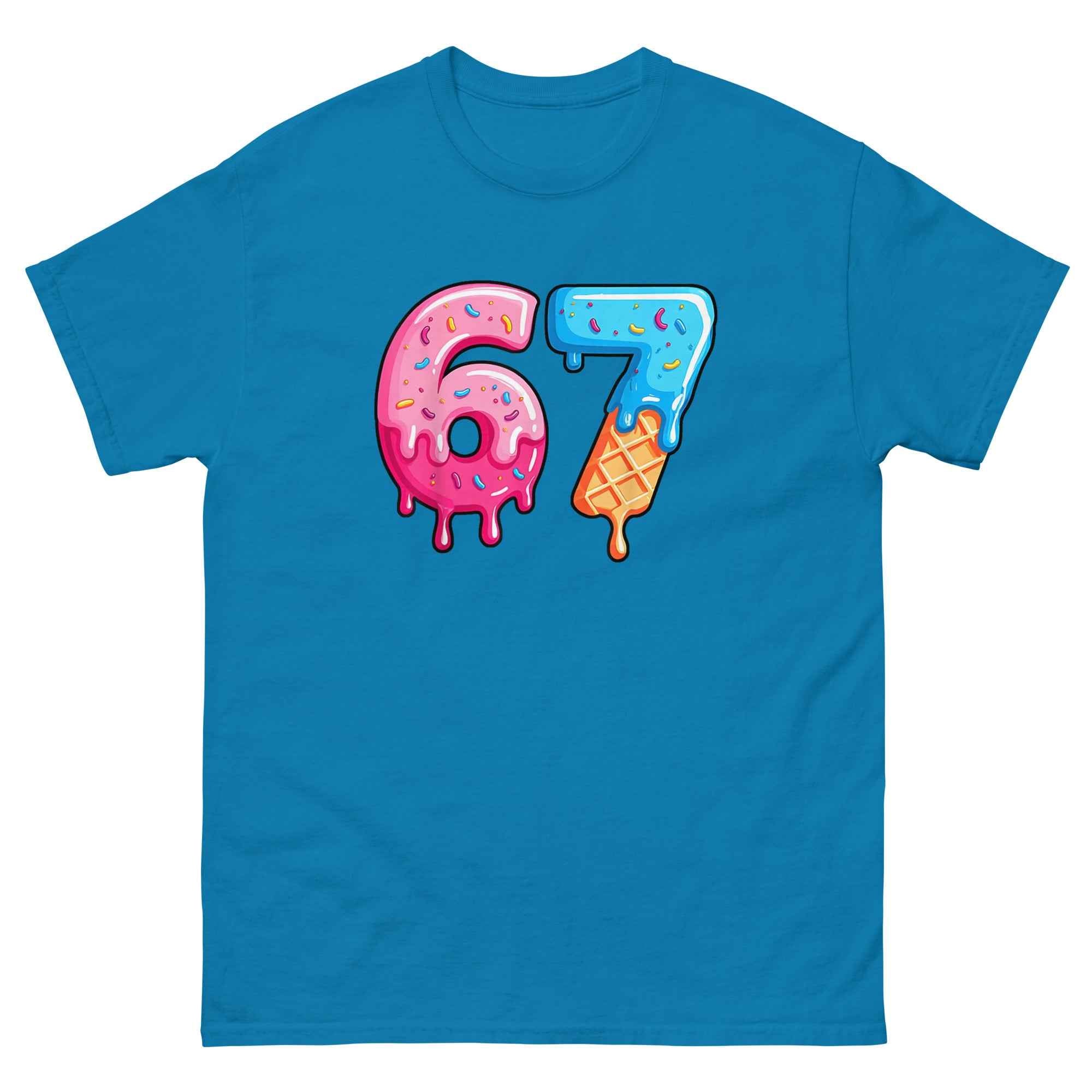 67 Ice Cream T-Shirt Adult - Cool and Comfortable Summer Style