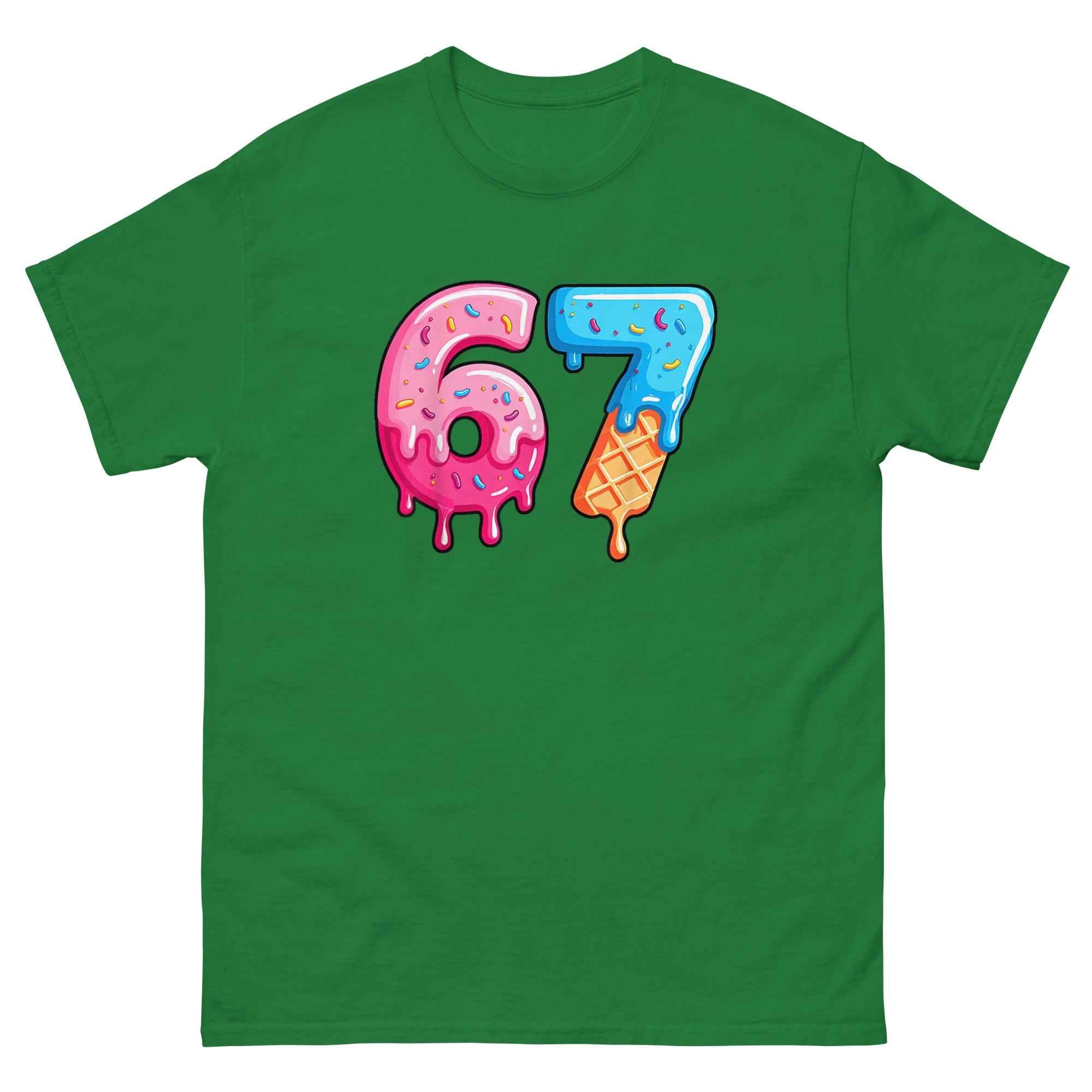 67 Ice Cream T-Shirt Adult - Cool and Comfortable Summer Style