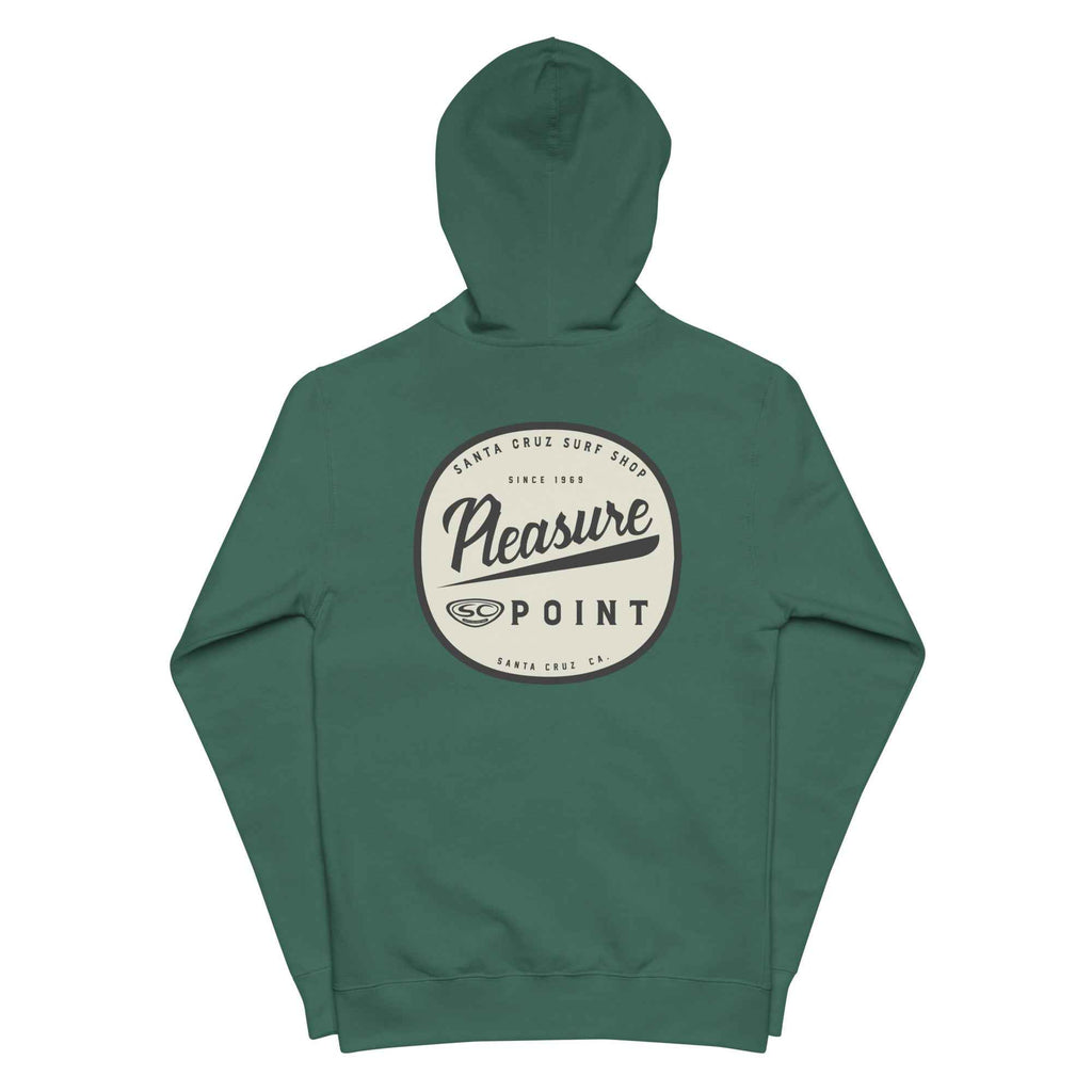 Santa Cruz PLEASURE POINT Zip Hoodie - Premium Men's Zip Hoodie for Comfort and Style