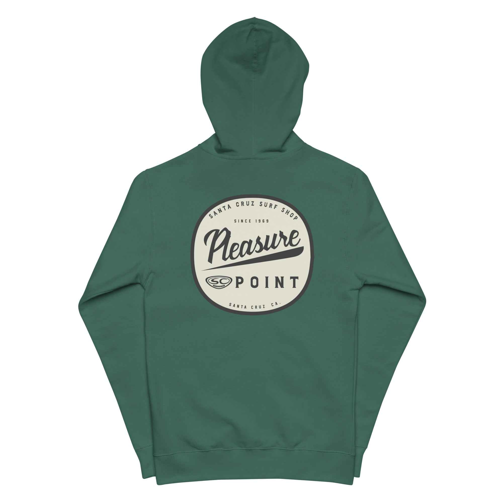 Santa Cruz PLEASURE POINT Zip Hoodie - Premium Men's Zip Hoodie for Comfort and Style