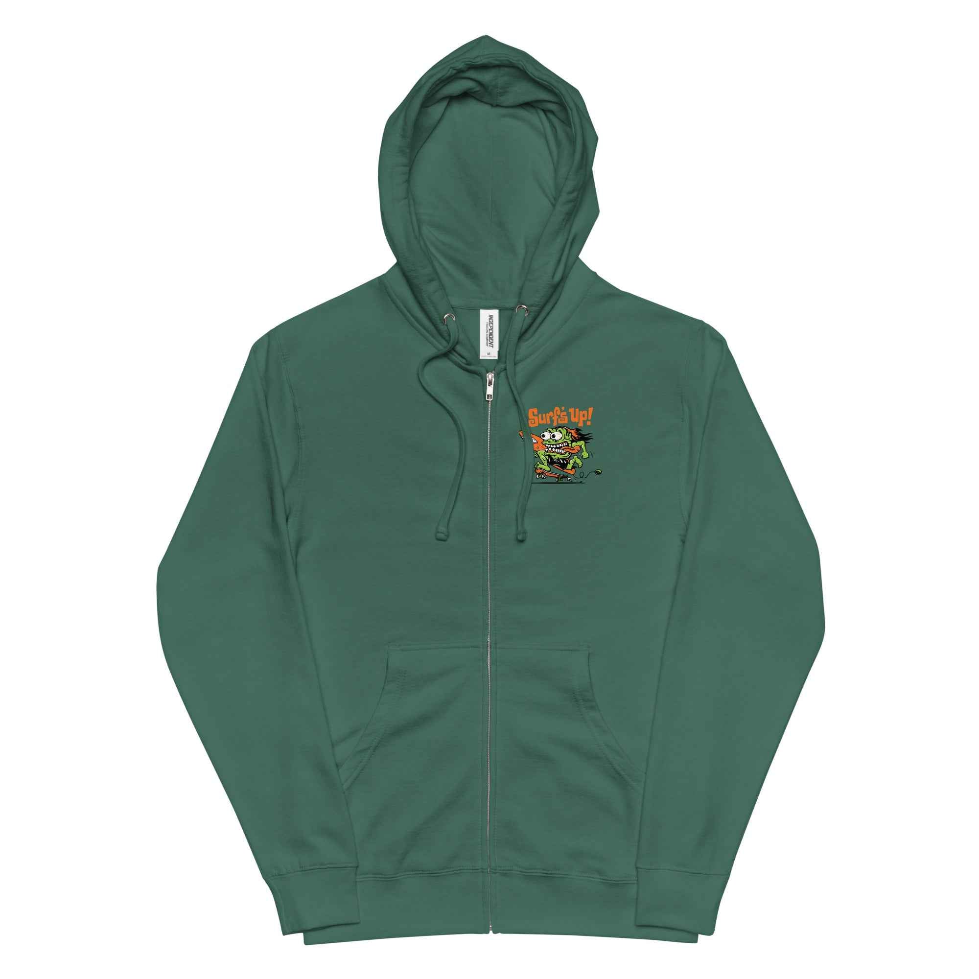 Santa Cruz Surf Zip Hoodie - Premium Men's Hoodie for Surf Enthusiasts