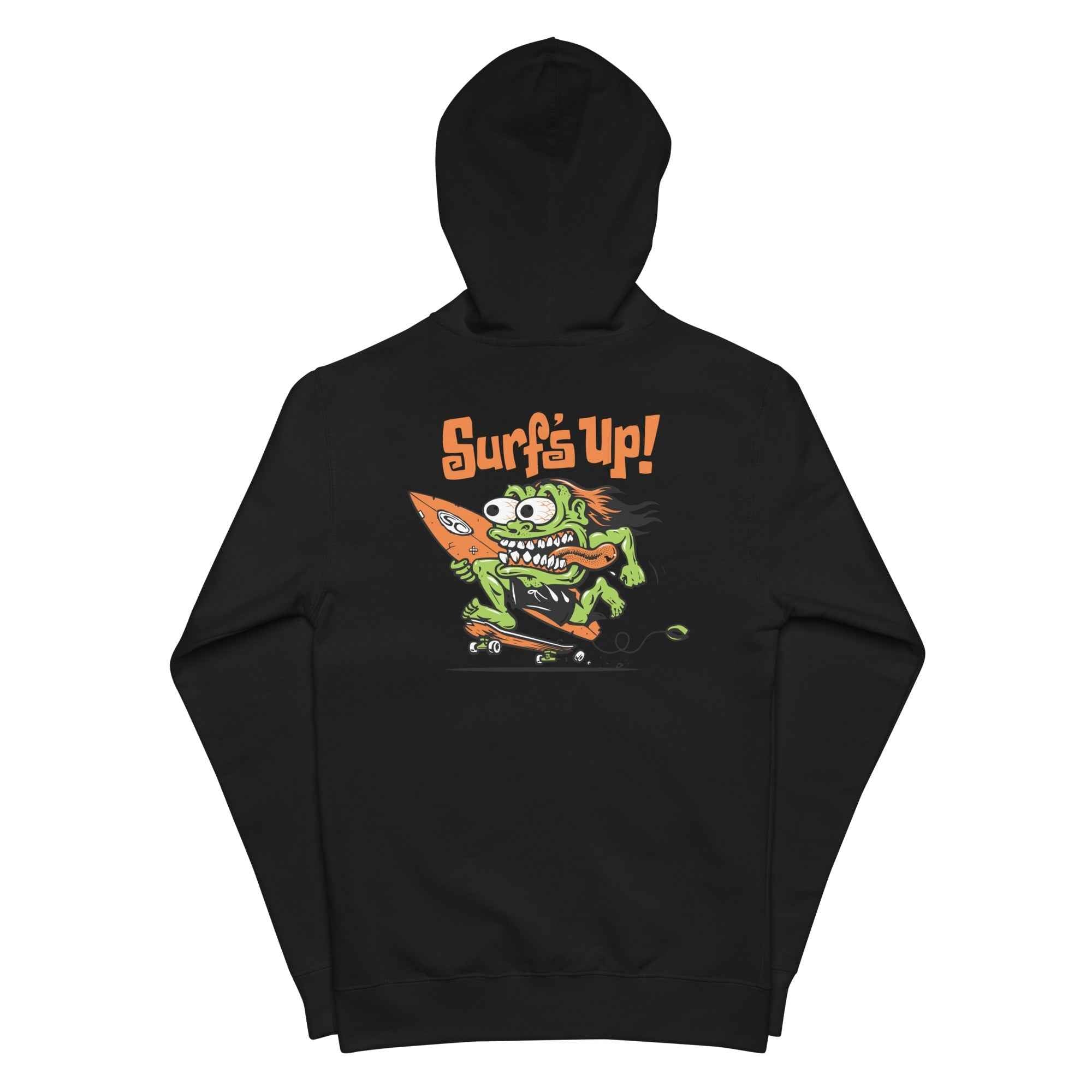 Santa Cruz Surf Zip Hoodie - Premium Men's Hoodie for Surf Enthusiasts
