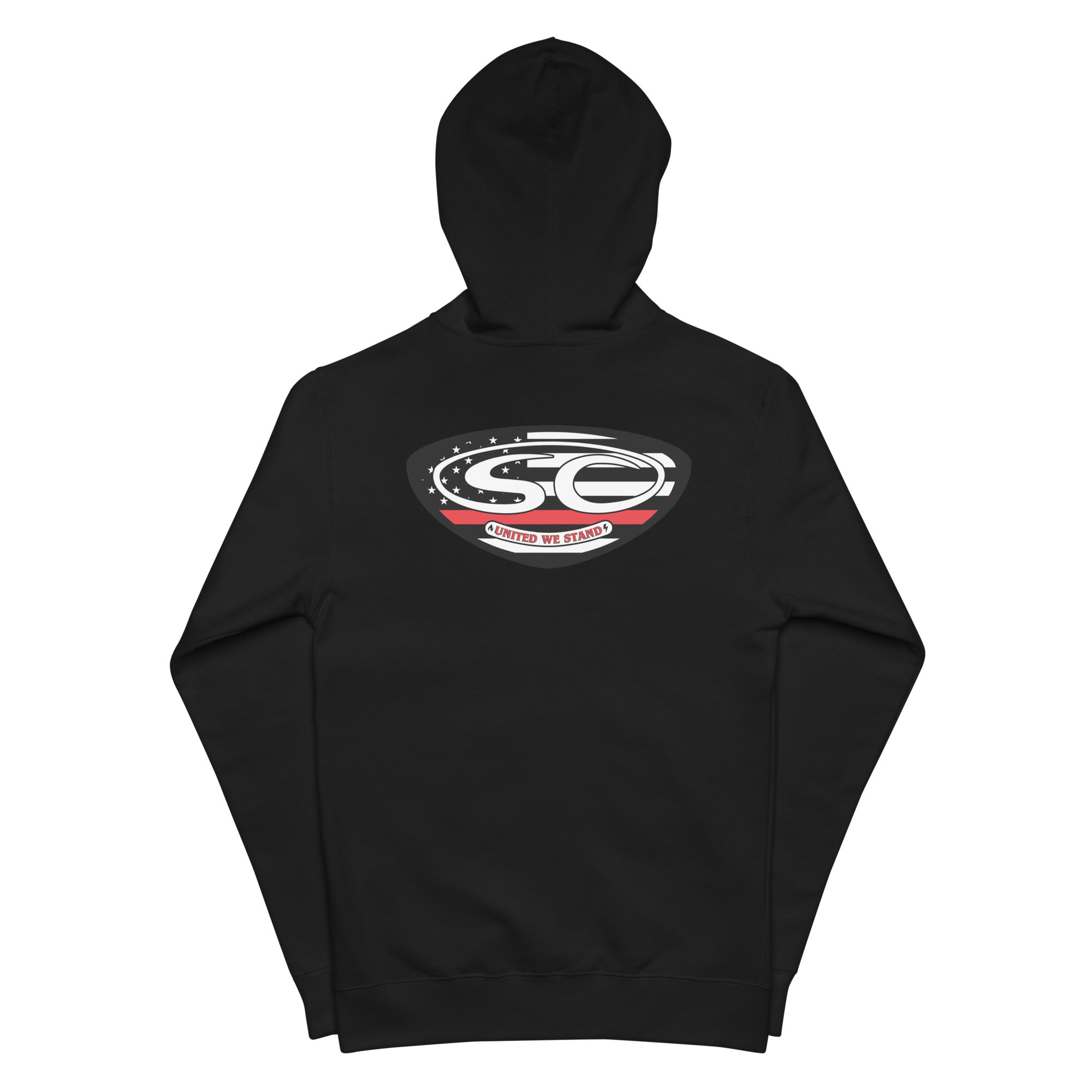 Santa Cruz Surf Hoodie - United WE Stand Men's Premium Zip Hoodie