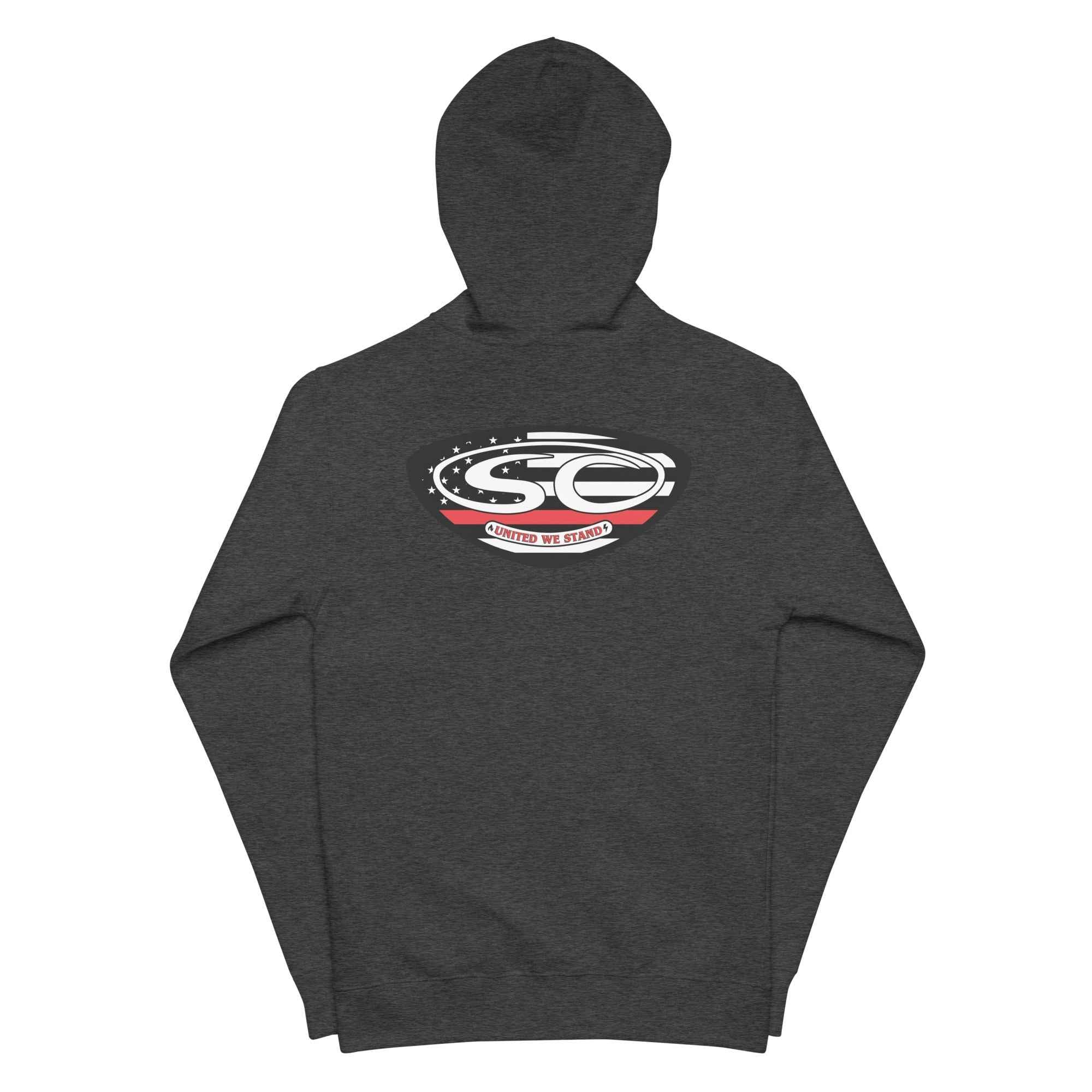 Santa Cruz Surf Hoodie - United WE Stand Men's Premium Zip Hoodie