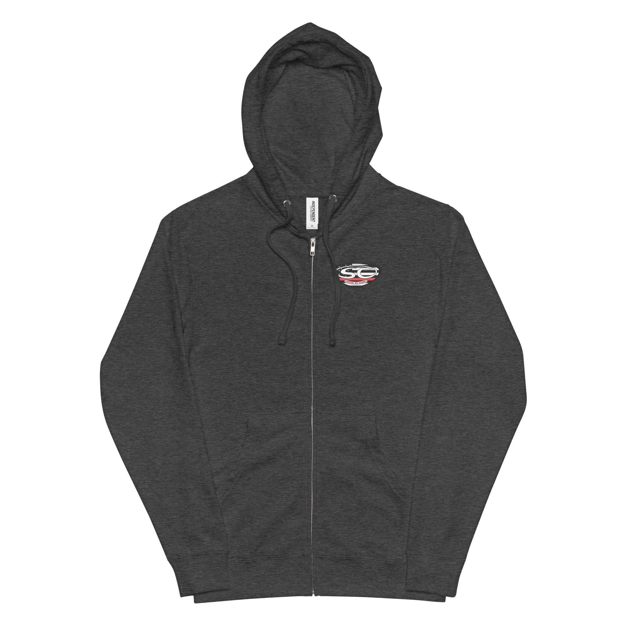 Santa Cruz Surf Hoodie - United WE Stand Men's Premium Zip Hoodie