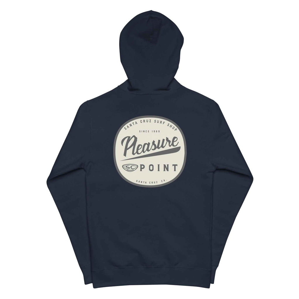 Santa Cruz PLEASURE POINT Zip Hoodie - Premium Men's Zip Hoodie for Comfort and Style