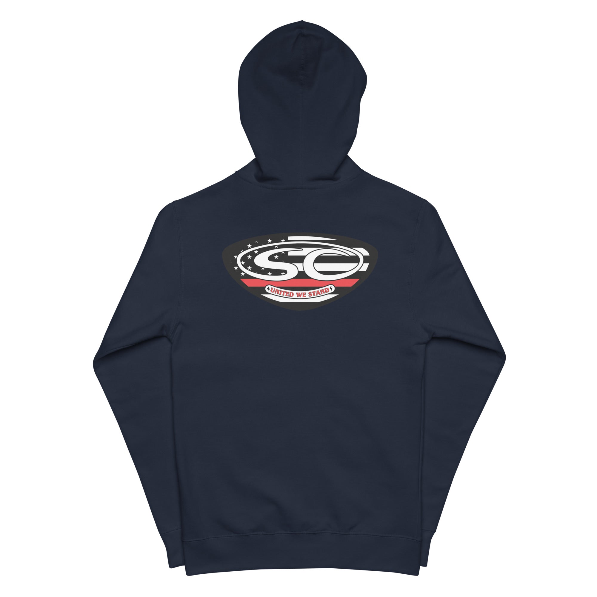 Santa Cruz Surf Hoodie - United WE Stand Men's Premium Zip Hoodie