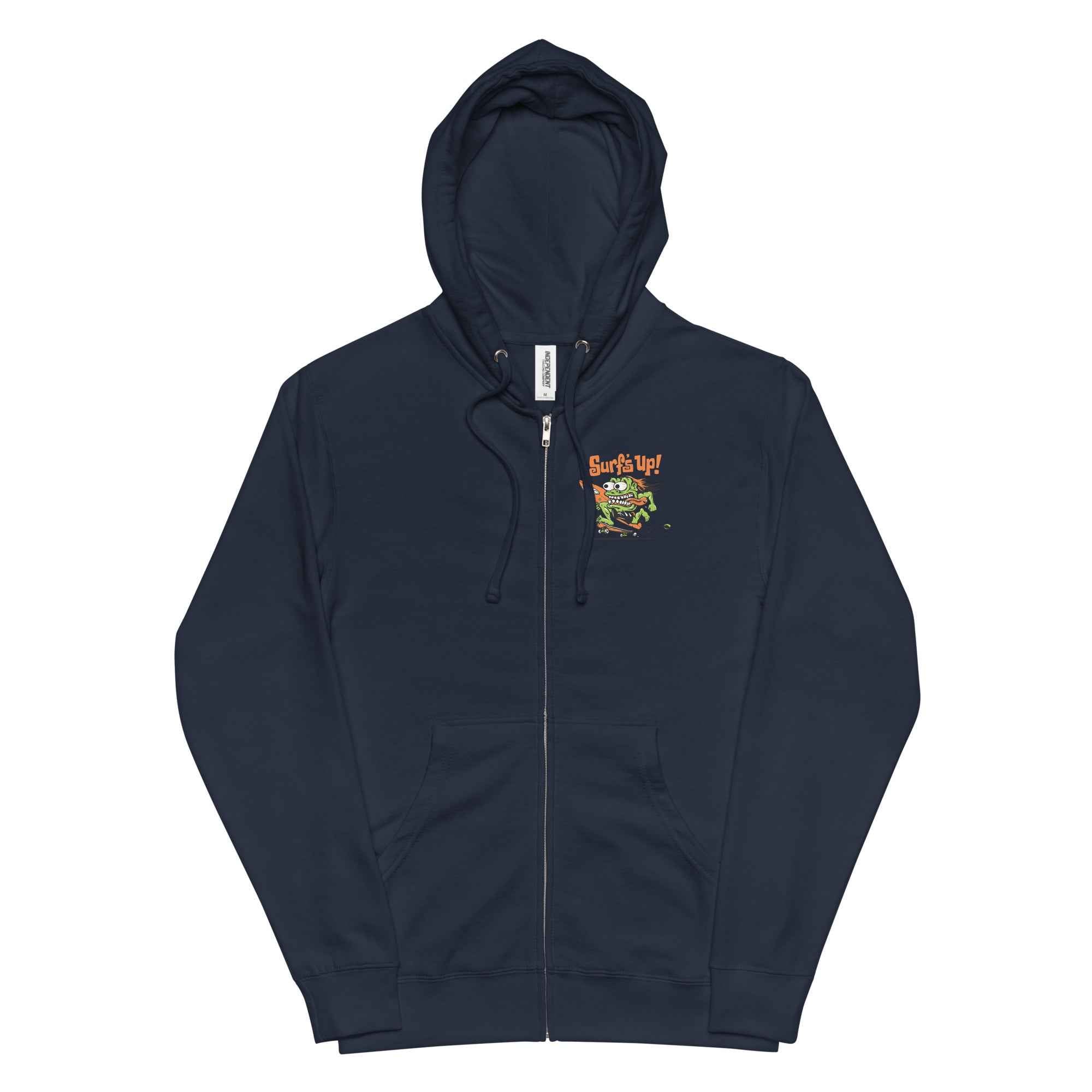 Santa Cruz Surf Zip Hoodie - Premium Men's Hoodie for Surf Enthusiasts