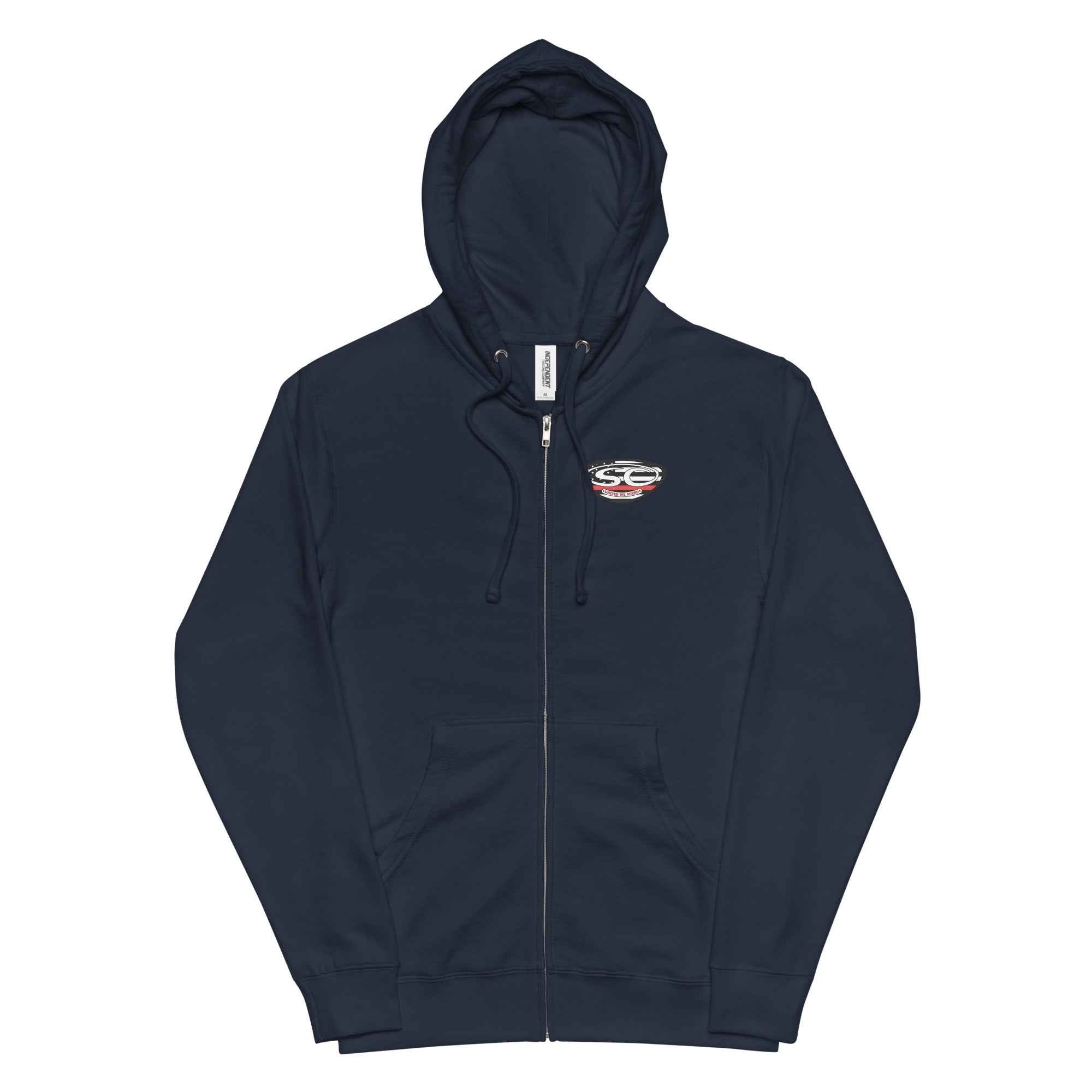 Santa Cruz Surf Hoodie - United WE Stand Men's Premium Zip Hoodie