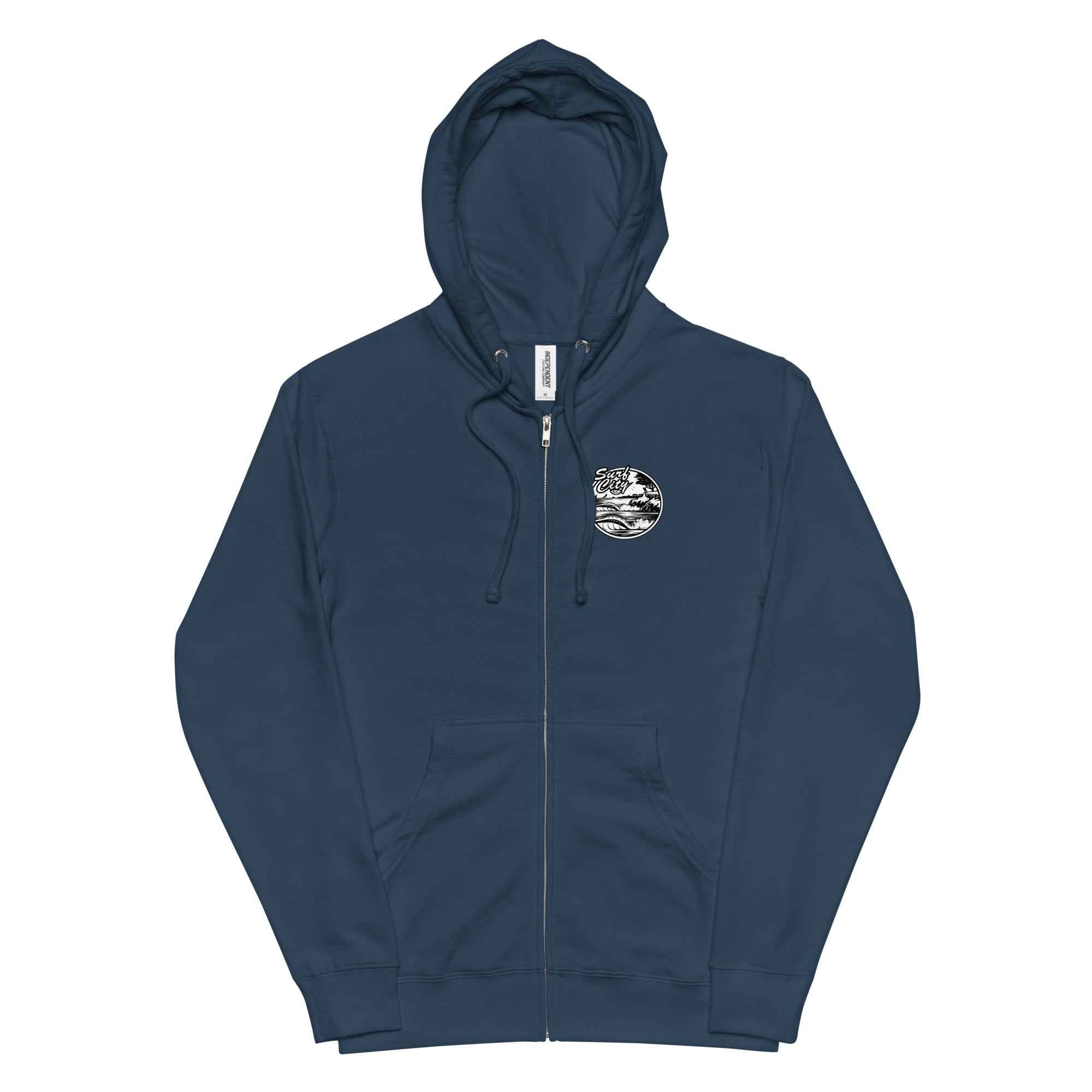 Santa Cruz SS SURF CITY Hoodie - Premium Men's Zip Hoodie from Surf Shop