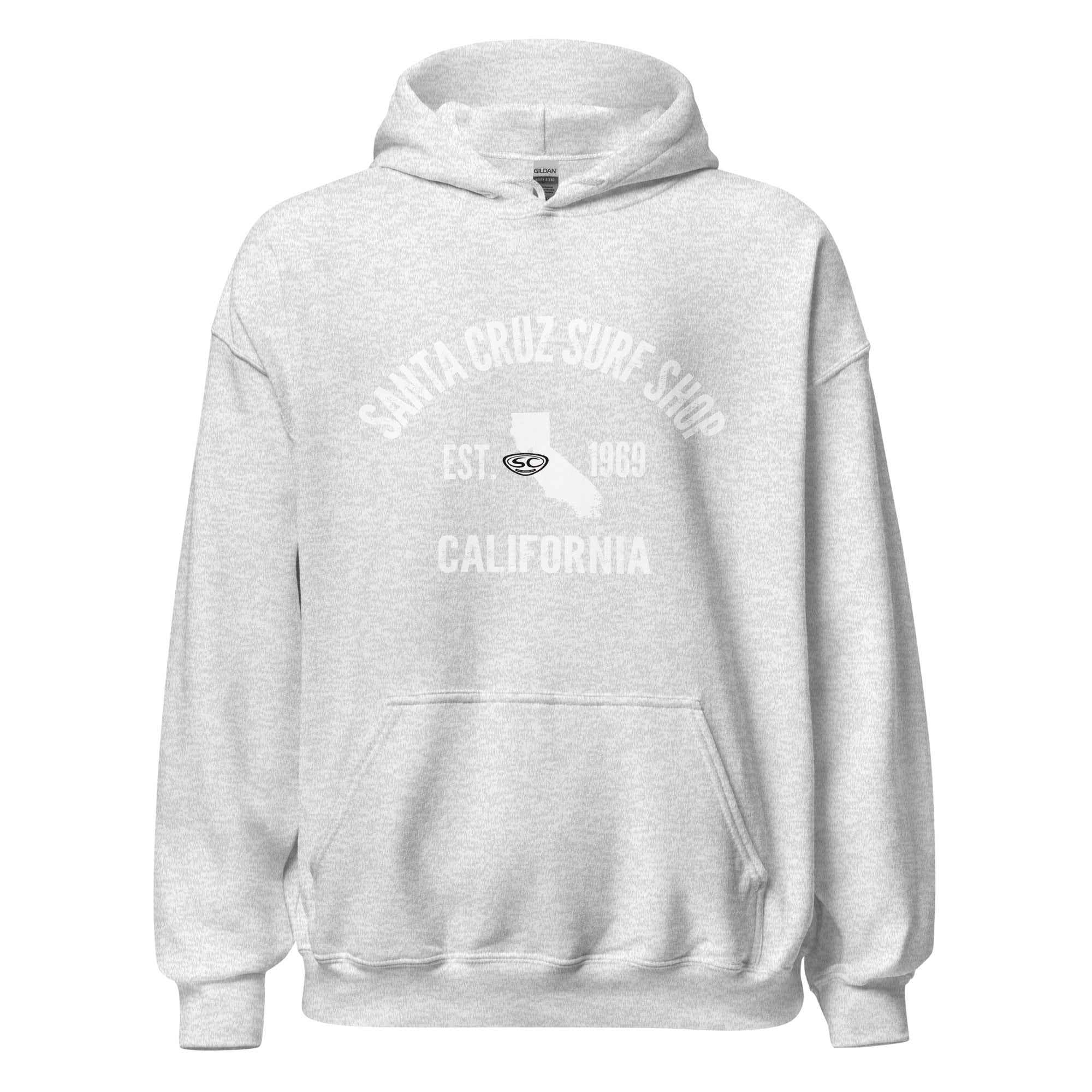Santa Cruz Surf Hoodie 1969 for Men - Embrace Vintage Comfort and Style