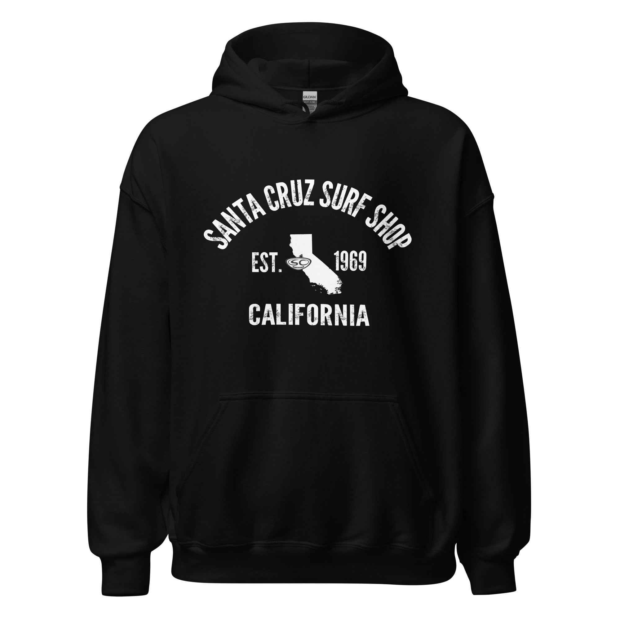 Santa Cruz Surf Hoodie 1969 for Men - Embrace Vintage Comfort and Style