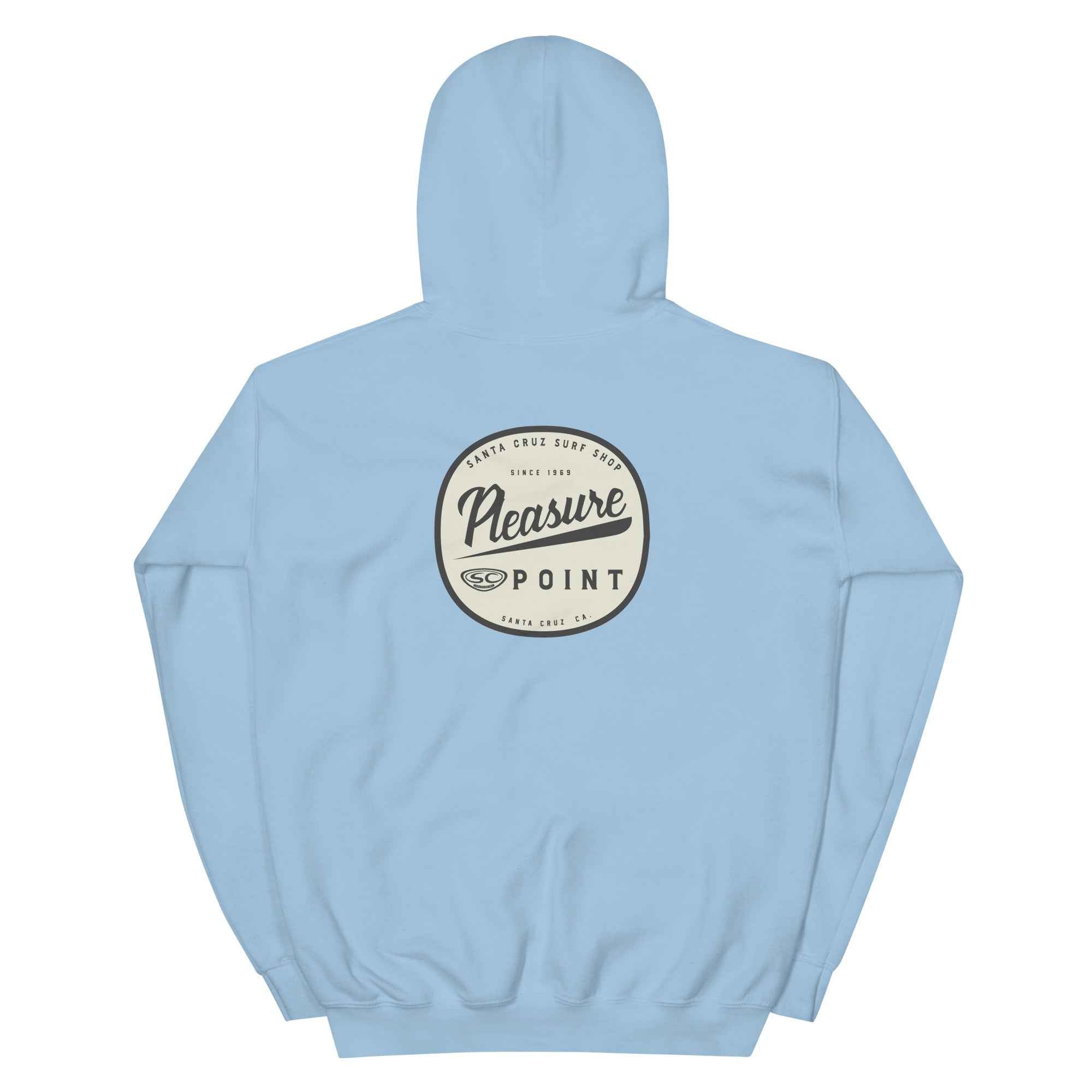 Santa Cruz Pleasure Point Womens Hoodie - Perfect for Surfing Enthusiasts