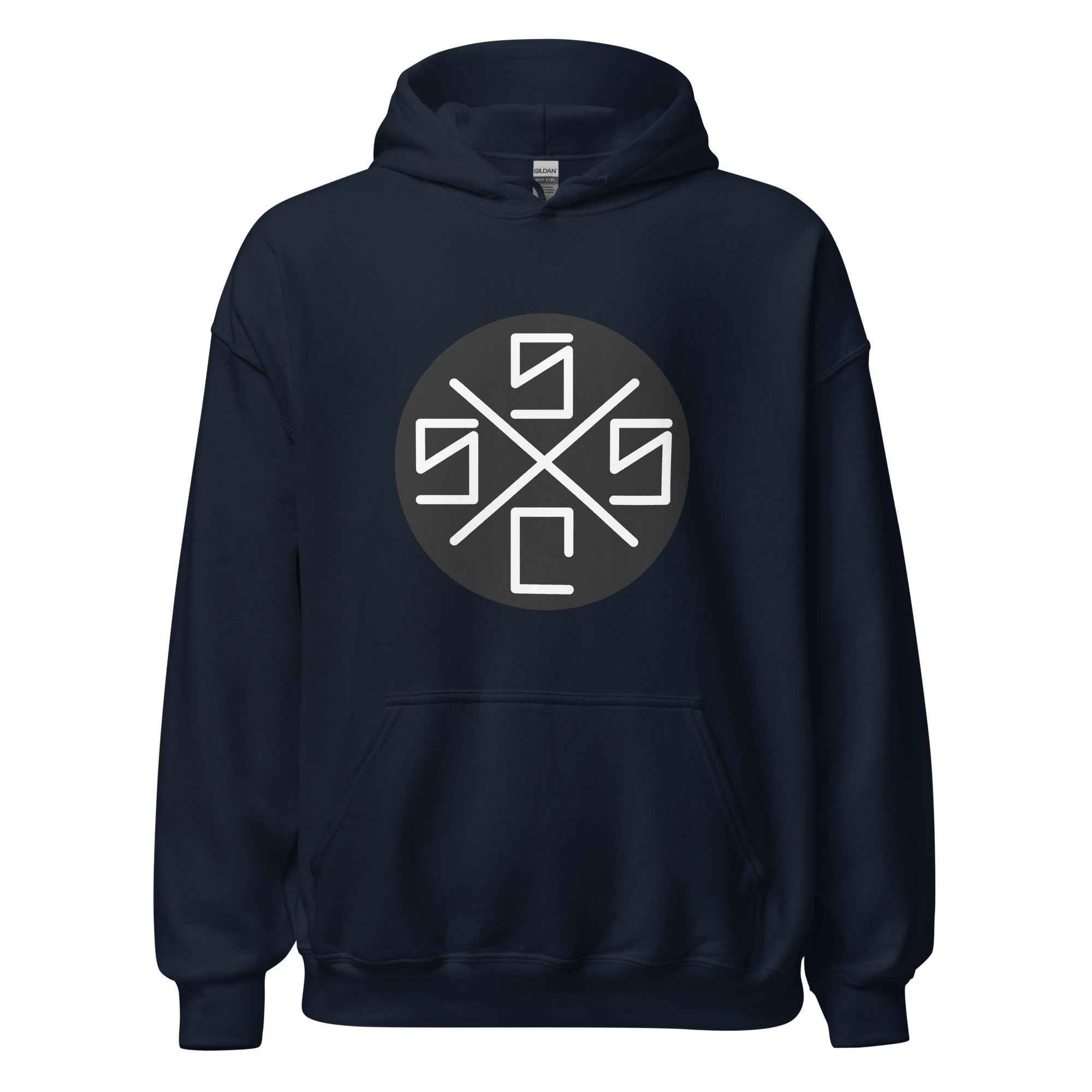 Santa Cruz Surf Hoodie Cross X Design for Men