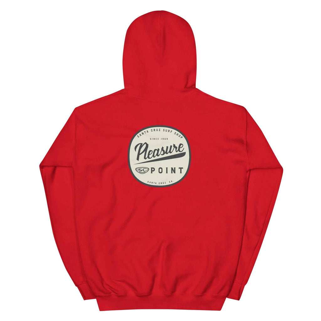 Santa Cruz Pleasure Point Womens Hoodie - Perfect for Surfing Enthusiasts