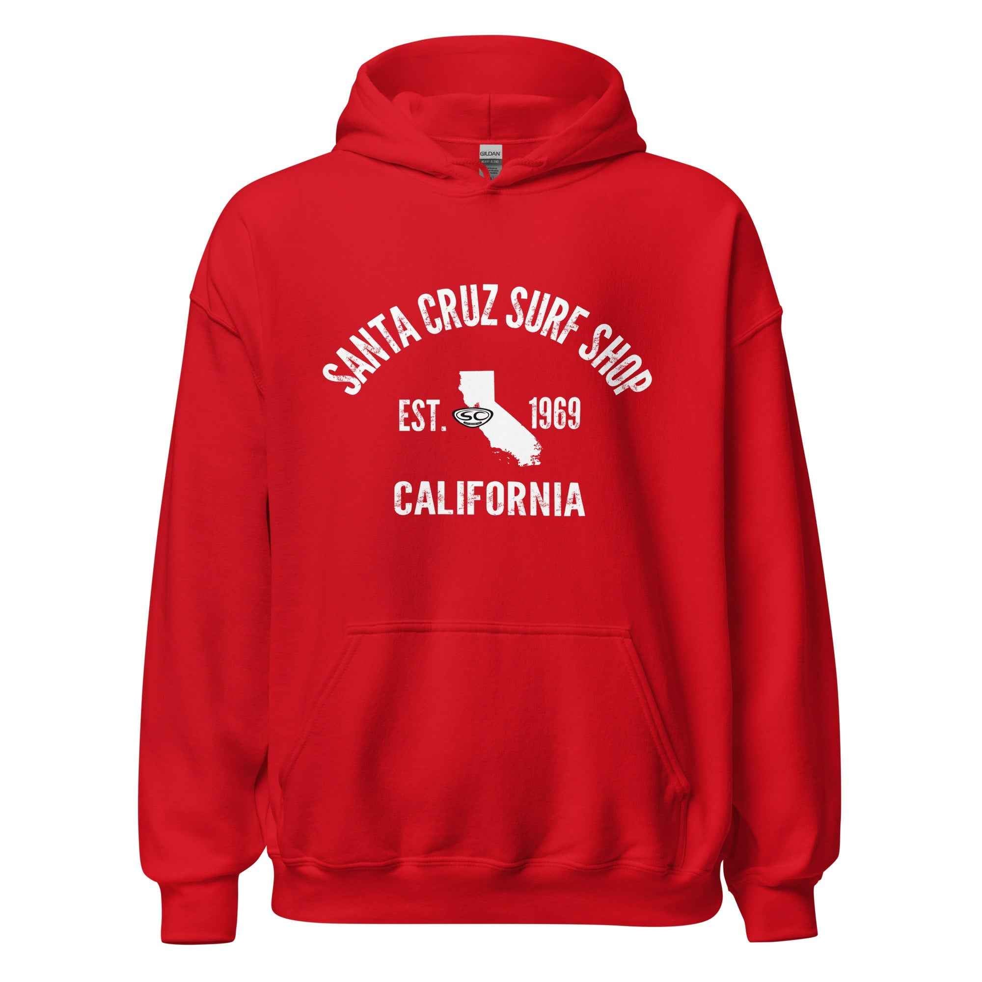 Santa Cruz Surf Hoodie 1969 for Men - Embrace Vintage Comfort and Style