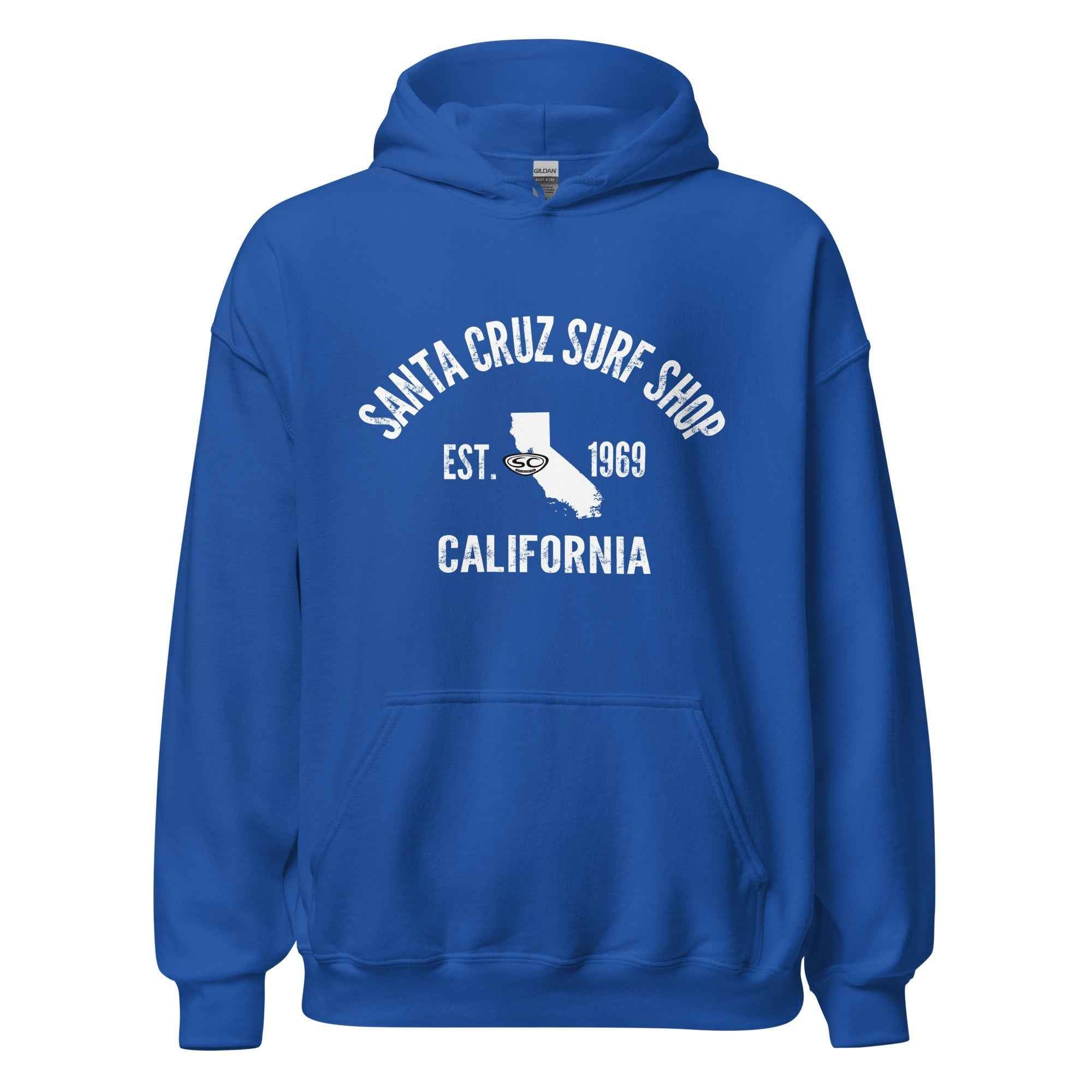 Santa Cruz Surf Hoodie 1969 for Men - Embrace Vintage Comfort and Style