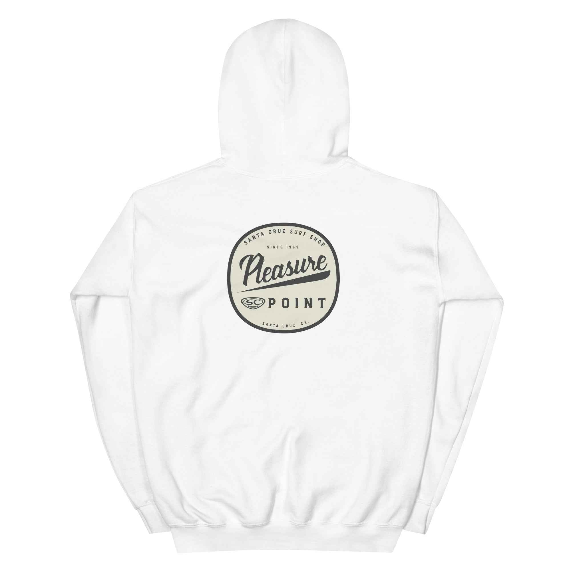 Santa Cruz Pleasure Point Womens Hoodie - Perfect for Surfing Enthusiasts