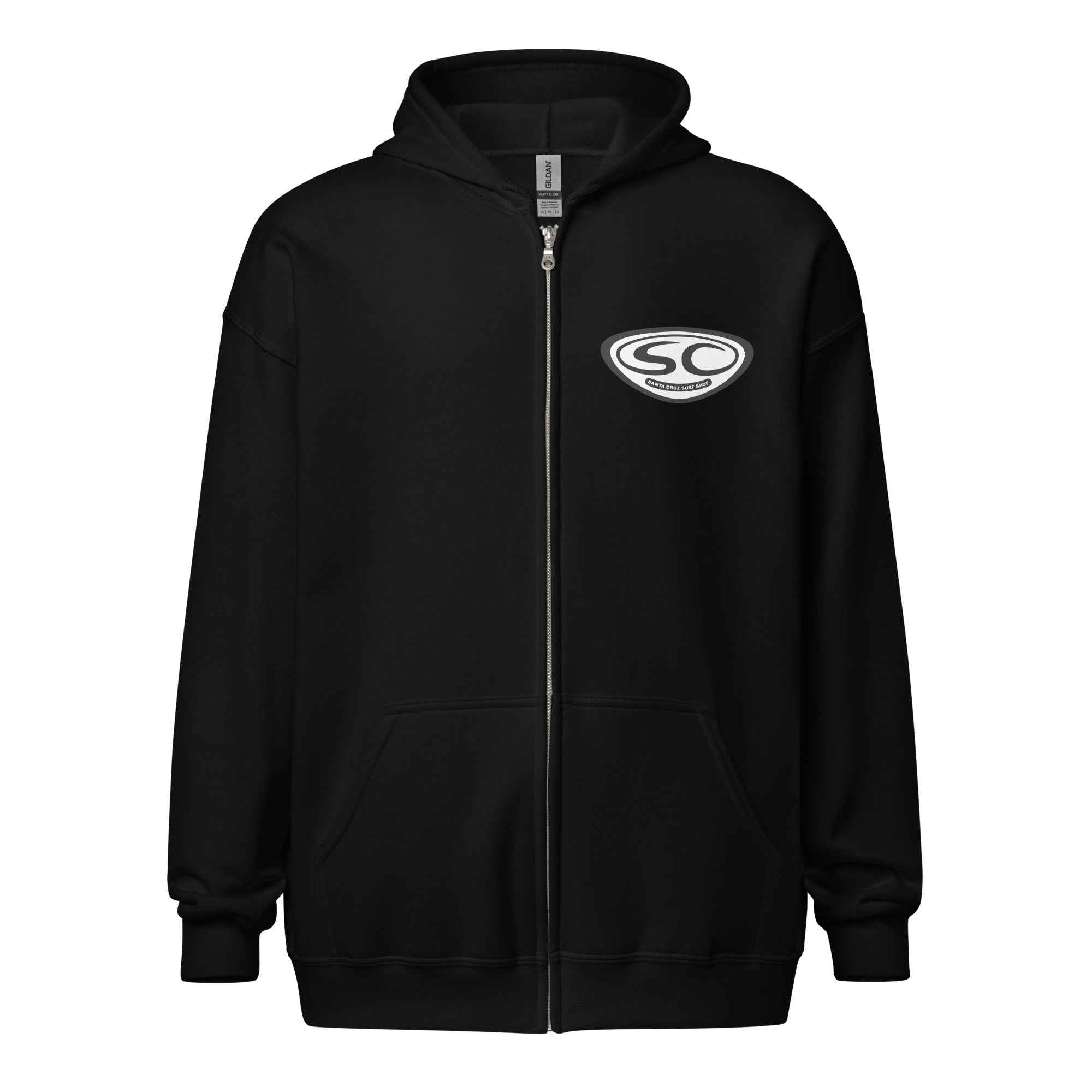 Santa Cruz SS OG Zip Hoodie - Men's Zip Hoodie from Santa Cruz Surf Shop