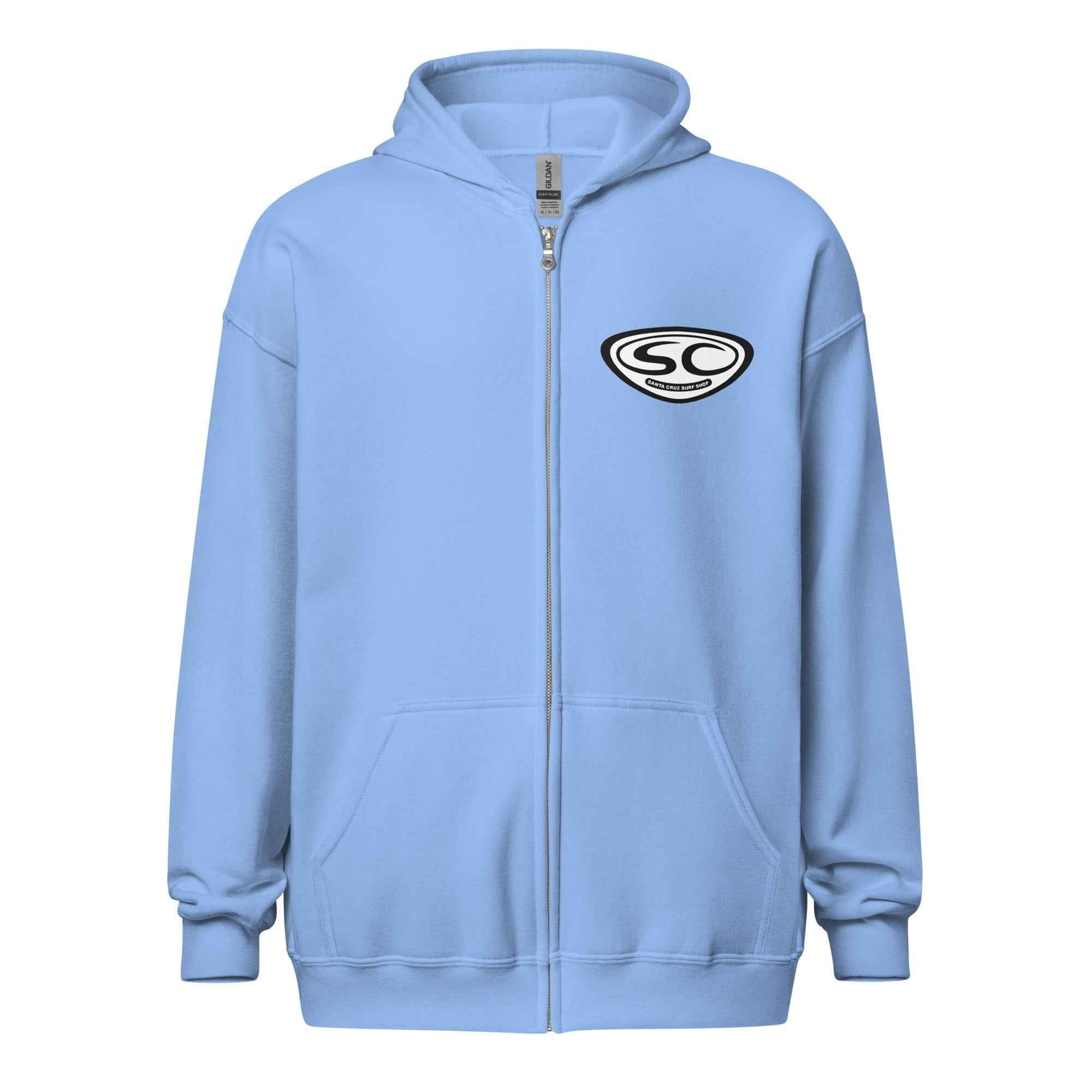 Santa Cruz SS OG Zip Hoodie - Men's Zip Hoodie from Santa Cruz Surf Shop