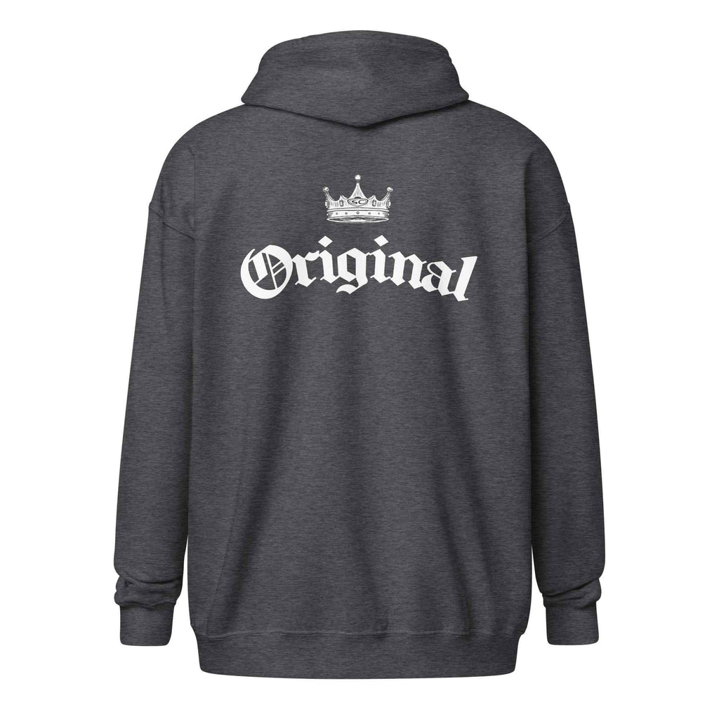 Santa Cruz Surf Shop Hoodie - Original Kings Mens Zip Hoodie for Ultimate Comfort and Style