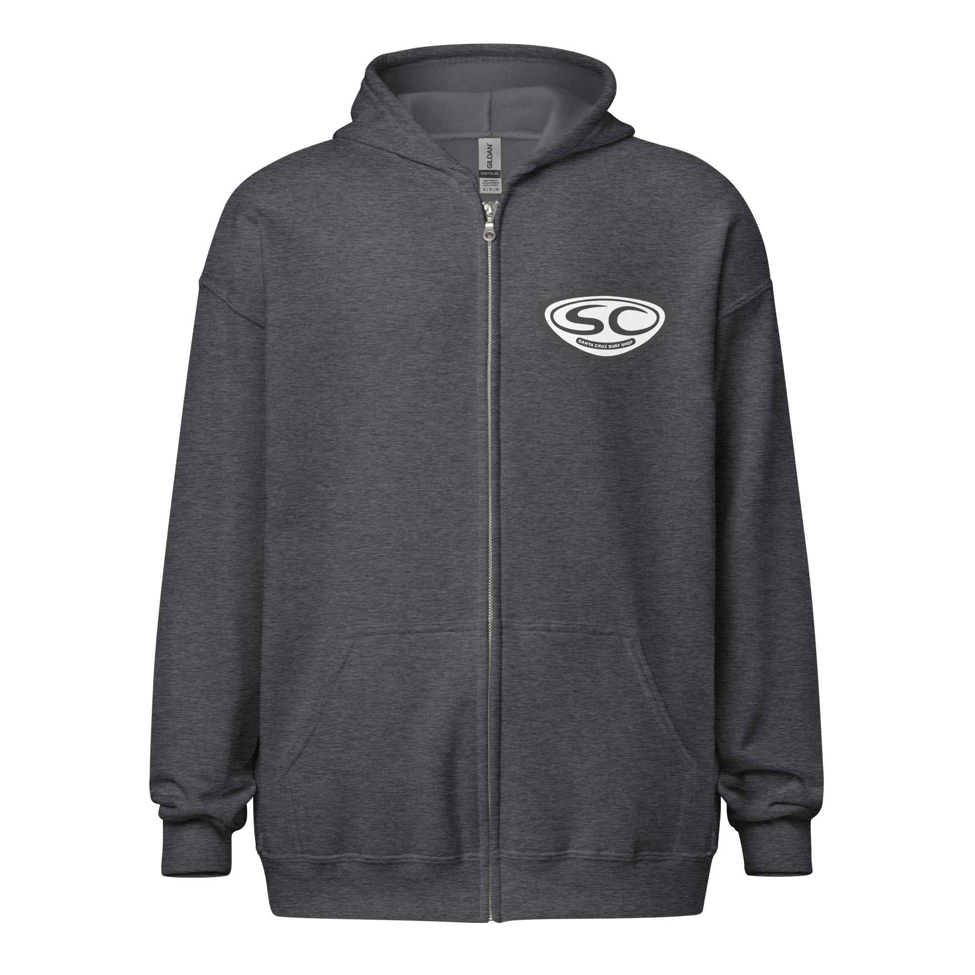 Santa Cruz SS OG Zip Hoodie - Men's Zip Hoodie from Santa Cruz Surf Shop