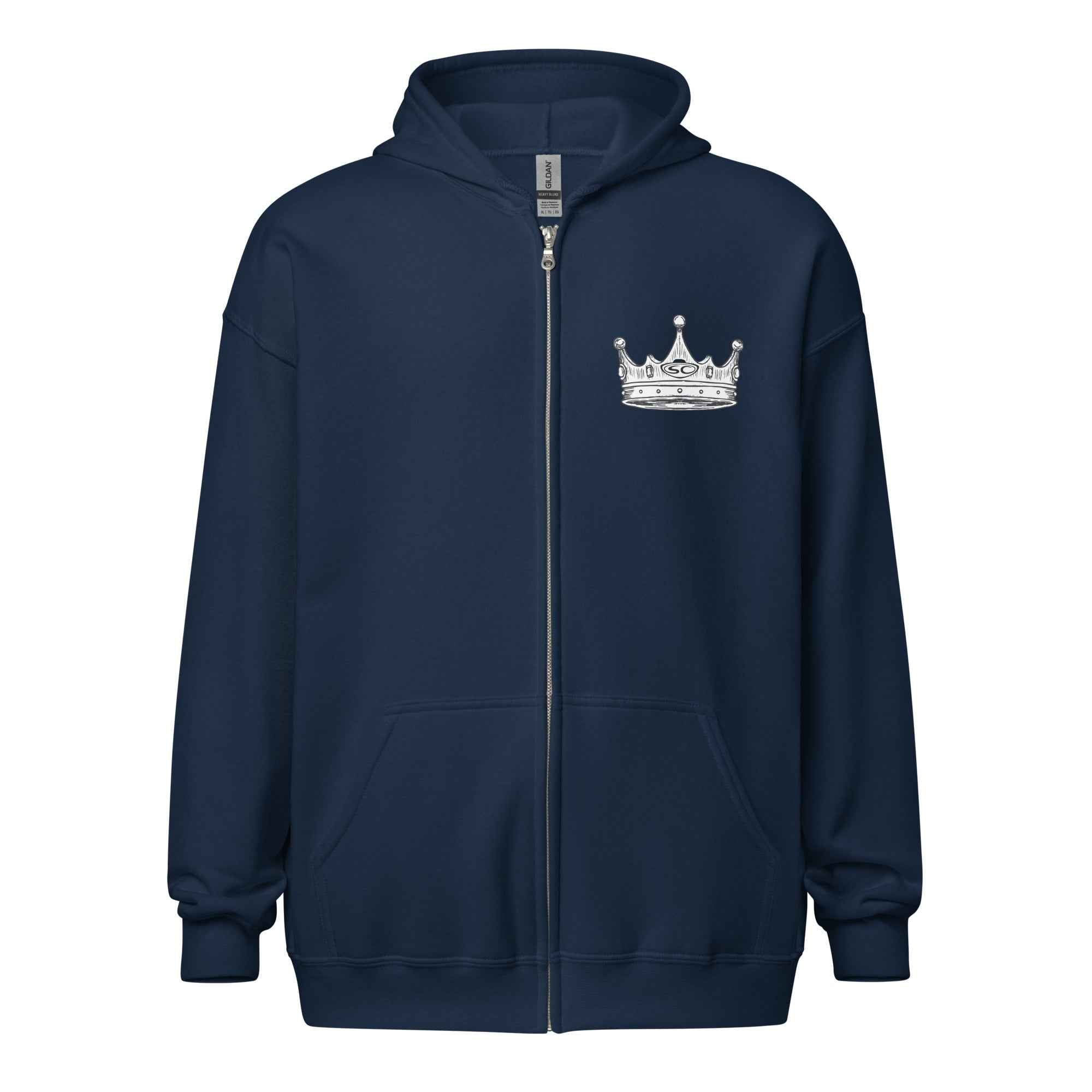 Santa Cruz Surf Shop Hoodie - Original Kings Mens Zip Hoodie for Ultimate Comfort and Style
