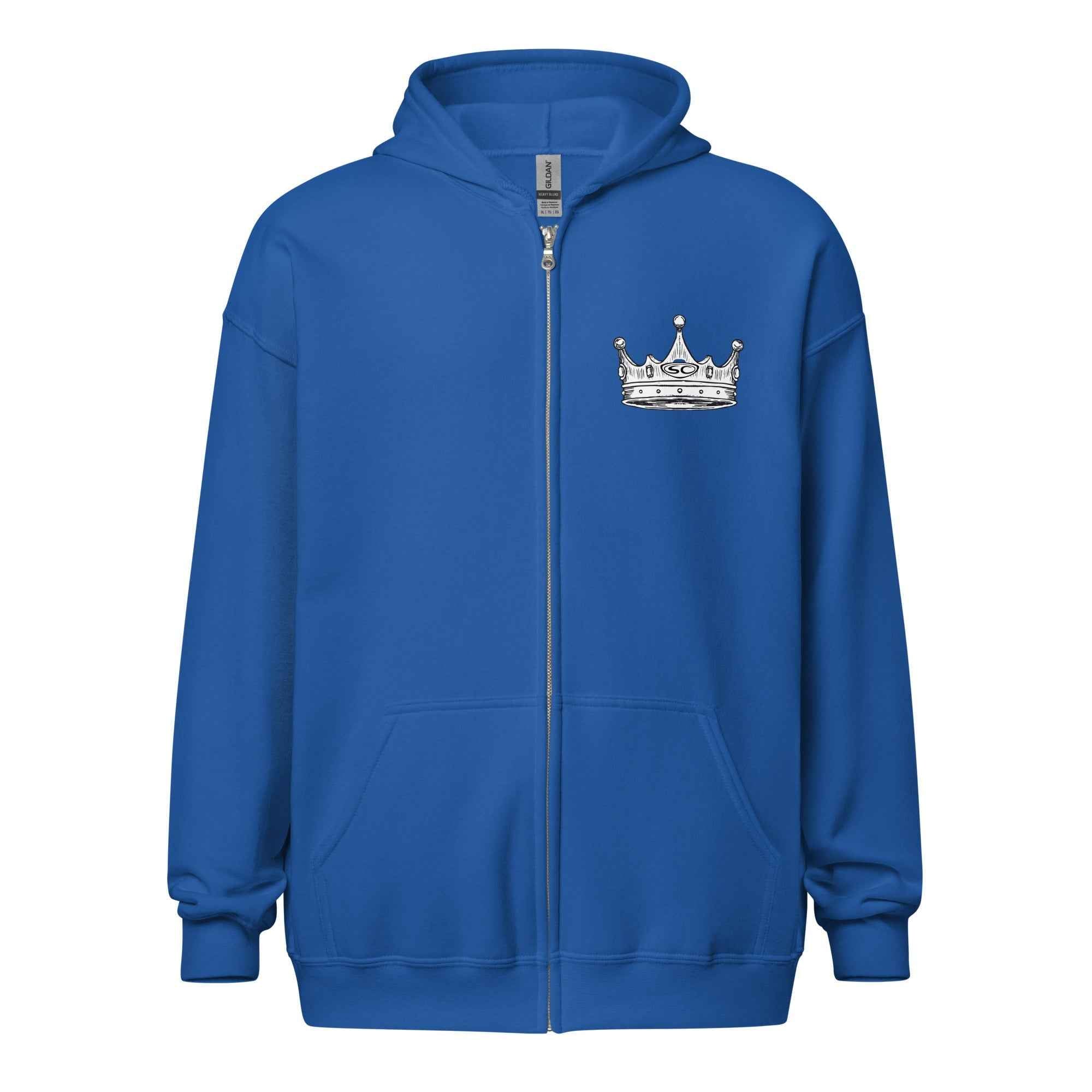 Santa Cruz Surf Shop Hoodie - Original Kings Mens Zip Hoodie for Ultimate Comfort and Style