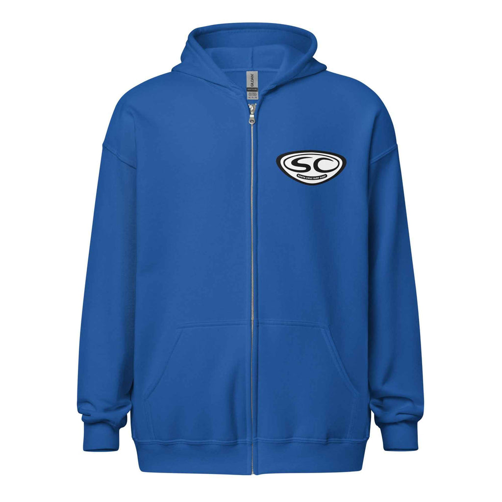 Santa Cruz SS OG Zip Hoodie - Men's Zip Hoodie from Santa Cruz Surf Shop