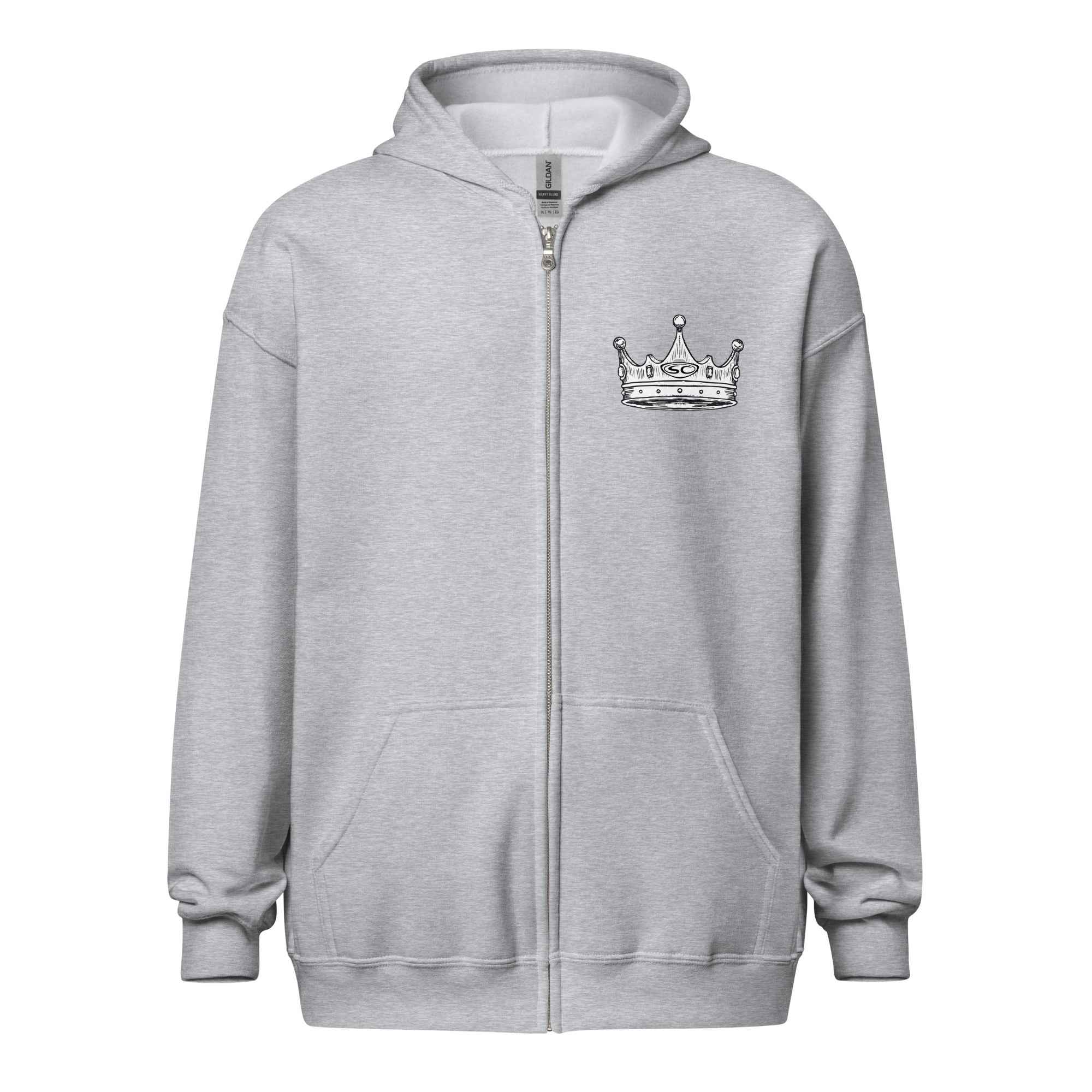 Santa Cruz Surf Shop Hoodie - Original Kings Mens Zip Hoodie for Ultimate Comfort and Style