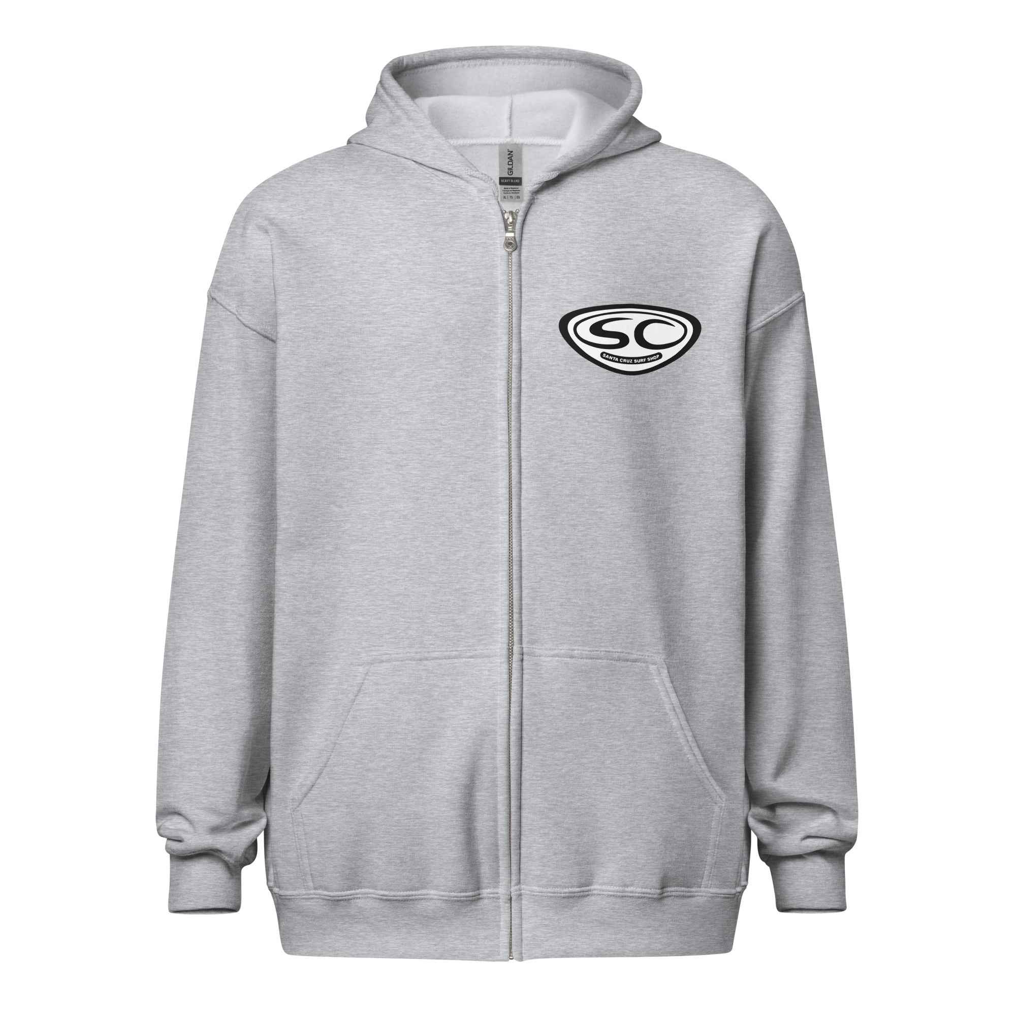 Santa Cruz SS OG Zip Hoodie - Men's Zip Hoodie from Santa Cruz Surf Shop