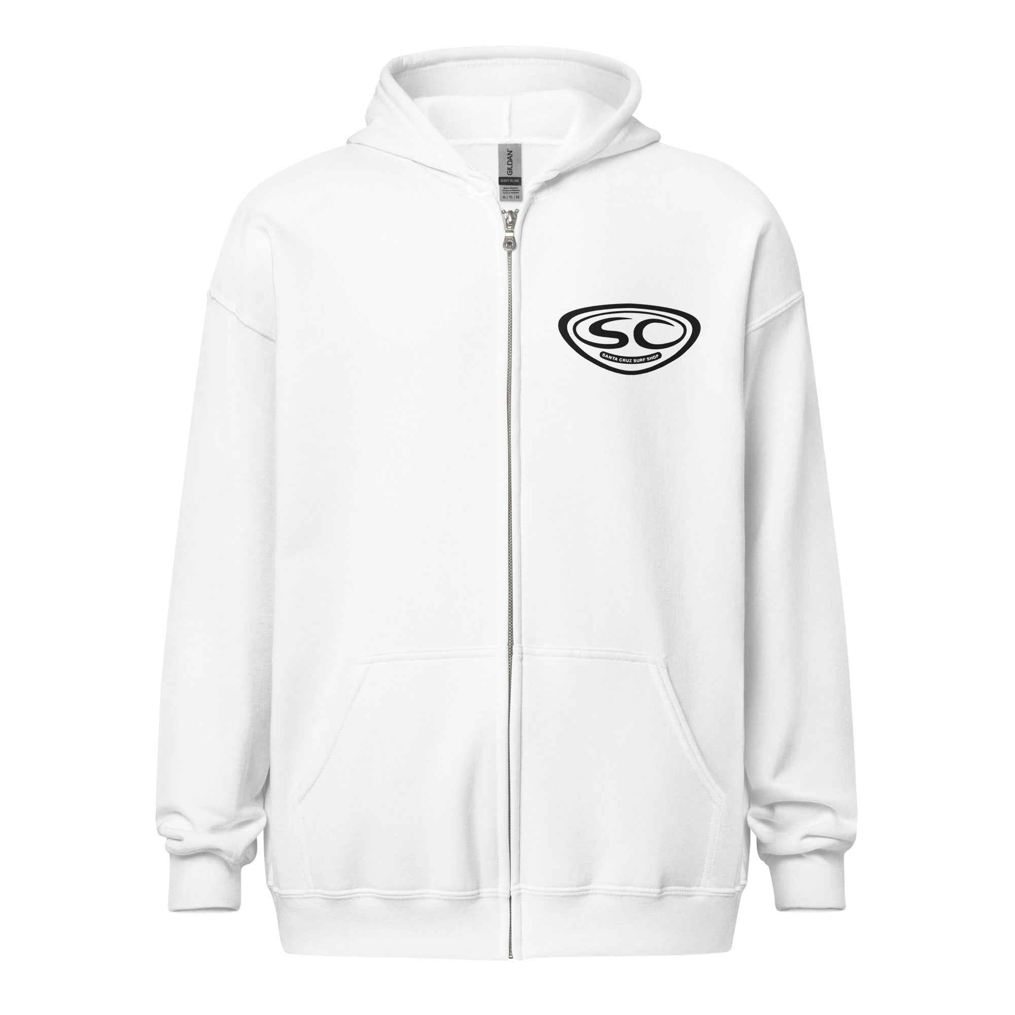 Santa Cruz SS OG Zip Hoodie - Men's Zip Hoodie from Santa Cruz Surf Shop