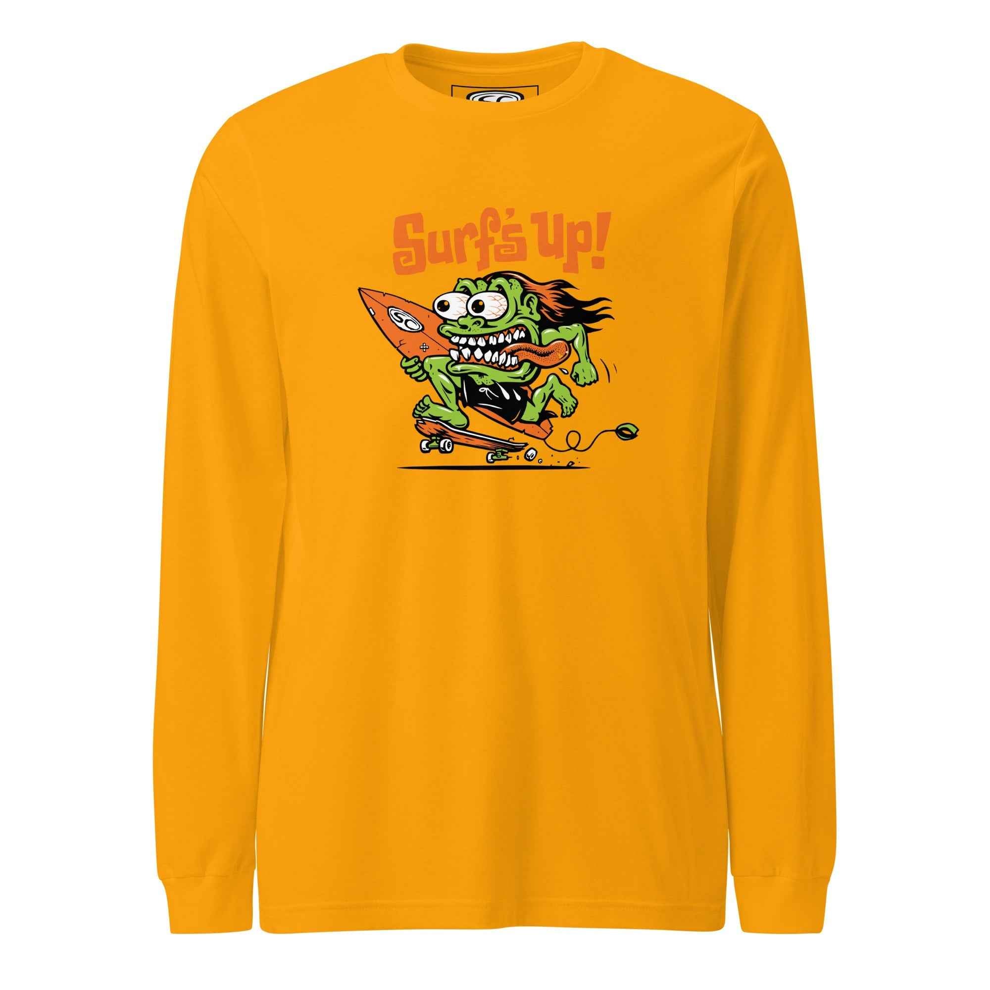 SC Surf Monster Long Sleeve Tee - Perfect for Surfing and Casual Wear