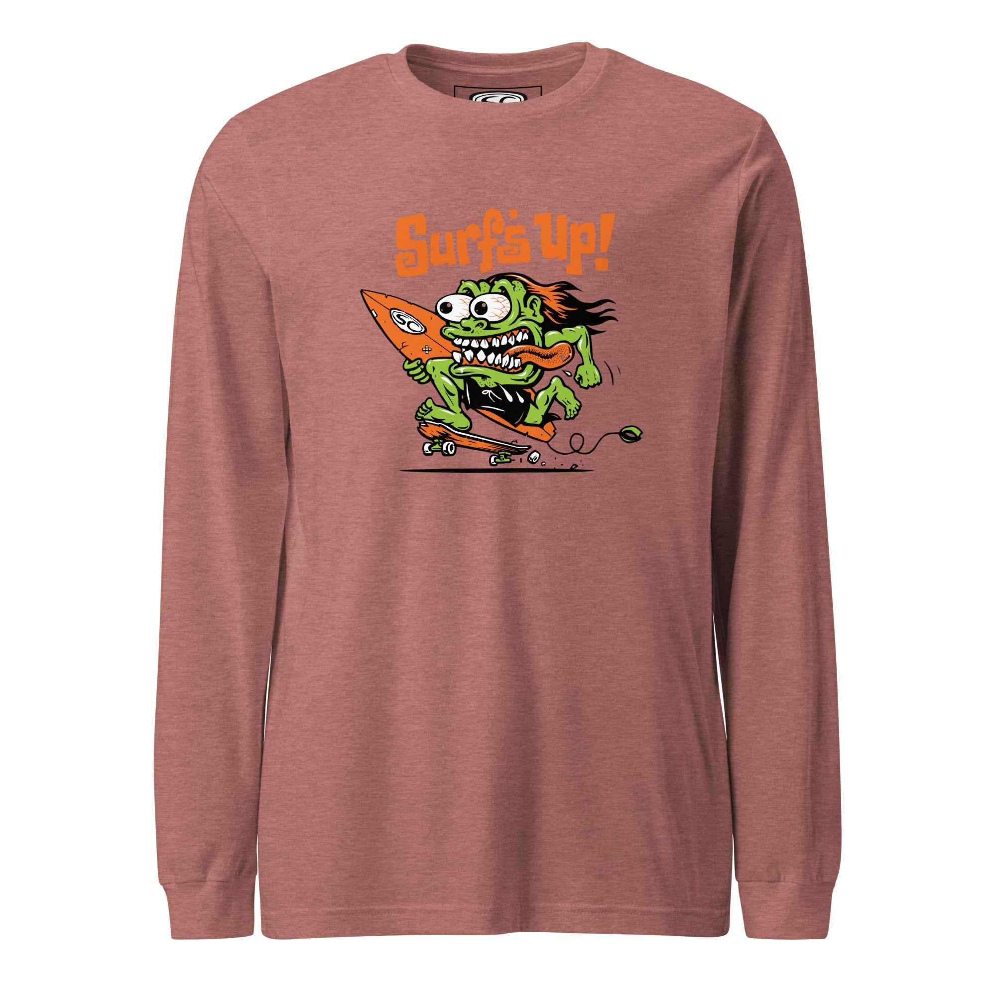 SC Surf Monster Long Sleeve Tee - Perfect for Surfing and Casual Wear