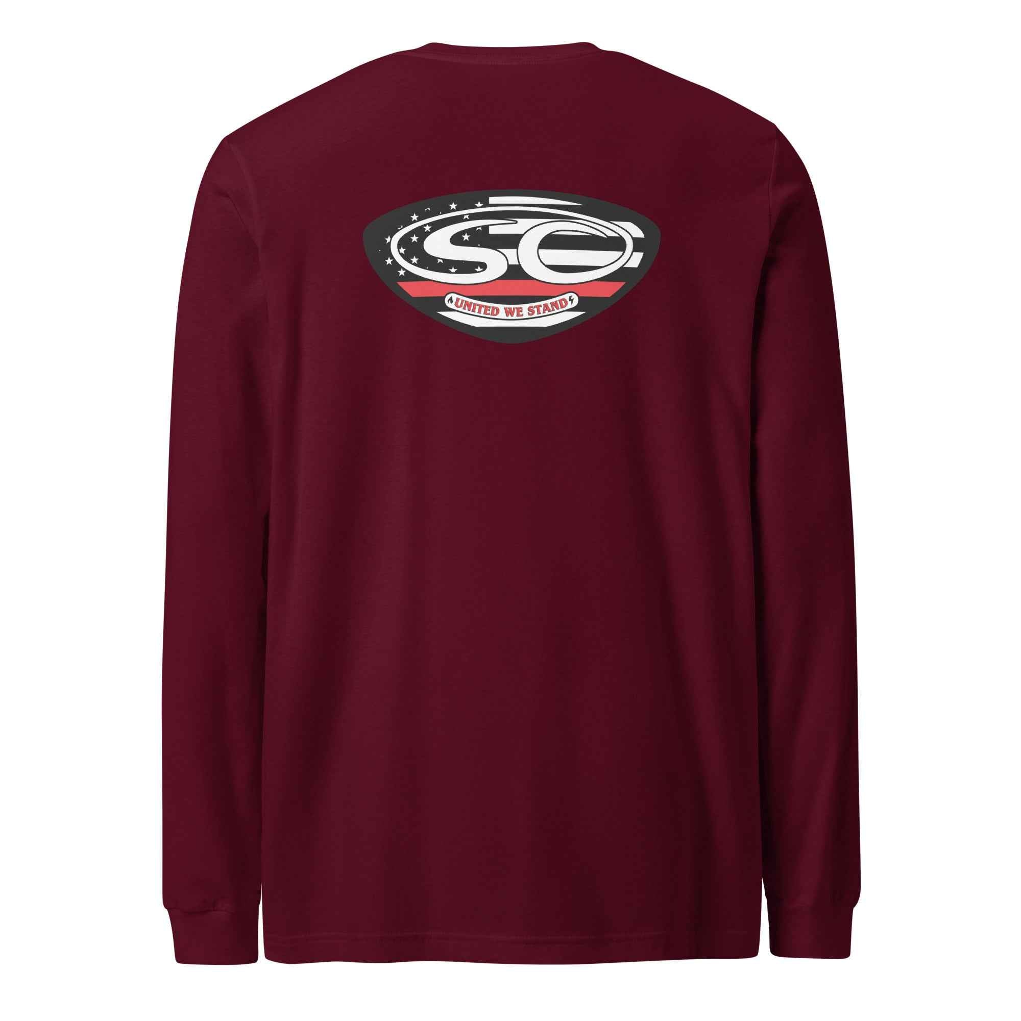 United We Stand Womens Long Sleeve Tee for SC Supporters