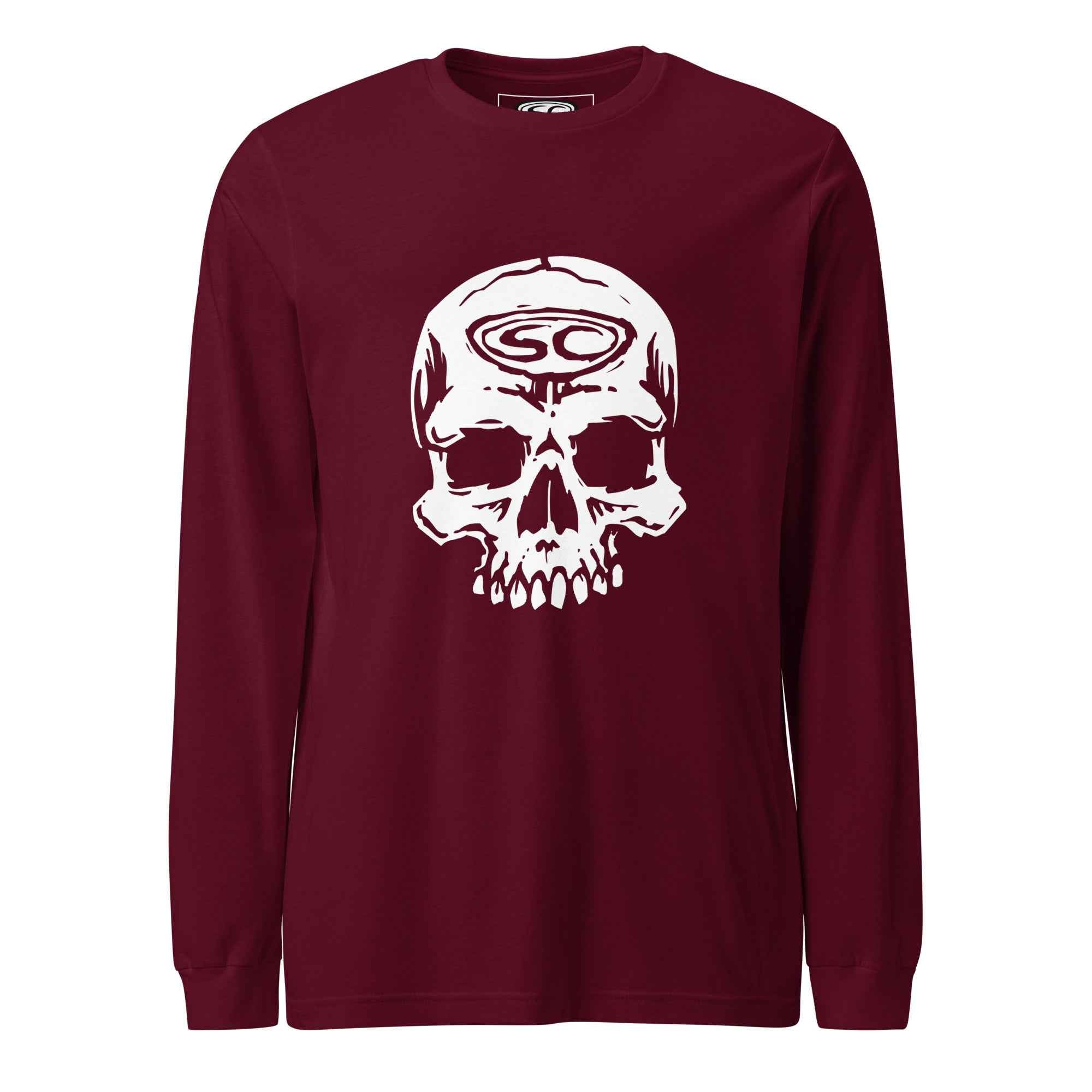SC Skull Women's Long Sleeve Tee - Trendy and Stylish Apparel for Every Occasion