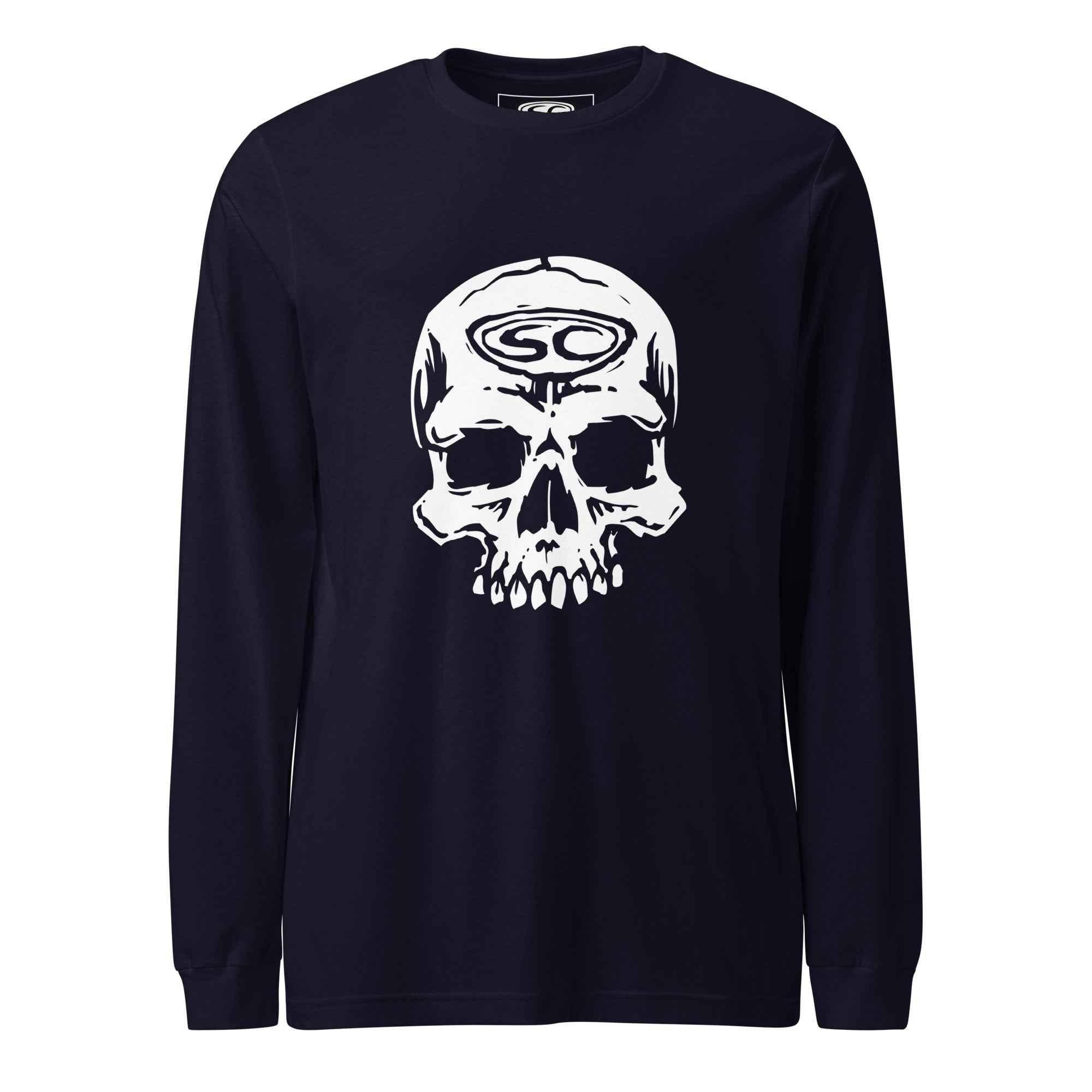 SC Skull Women's Long Sleeve Tee - Trendy and Stylish Apparel for Every Occasion