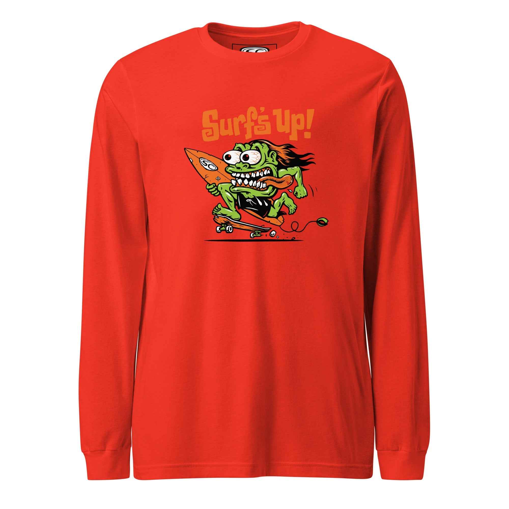 SC Surf Monster Long Sleeve Tee - Perfect for Surfing and Casual Wear