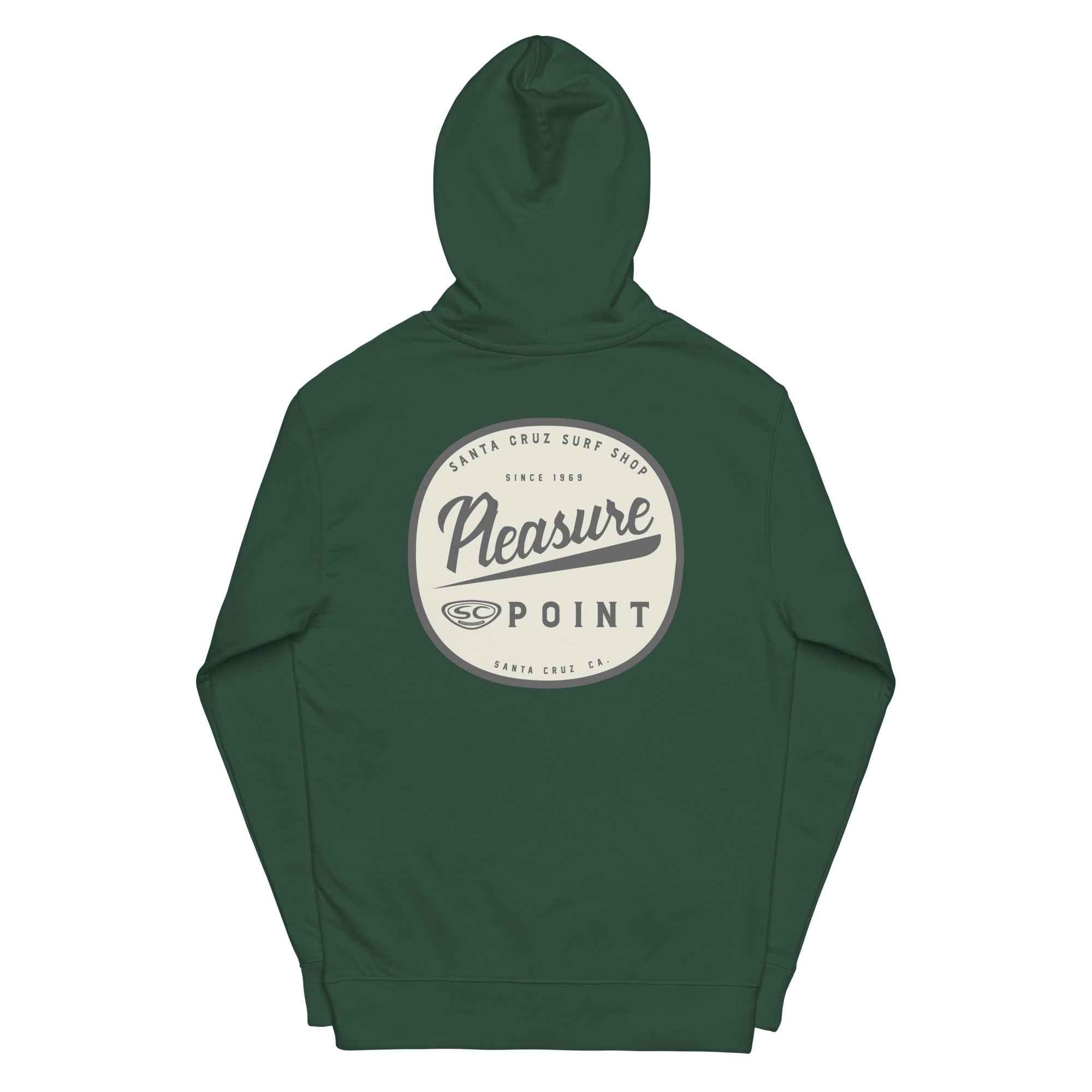 Santa Cruz Pleasure Point Hoodie - Premium Men's Hoodie from Santa Cruz Surf Shop