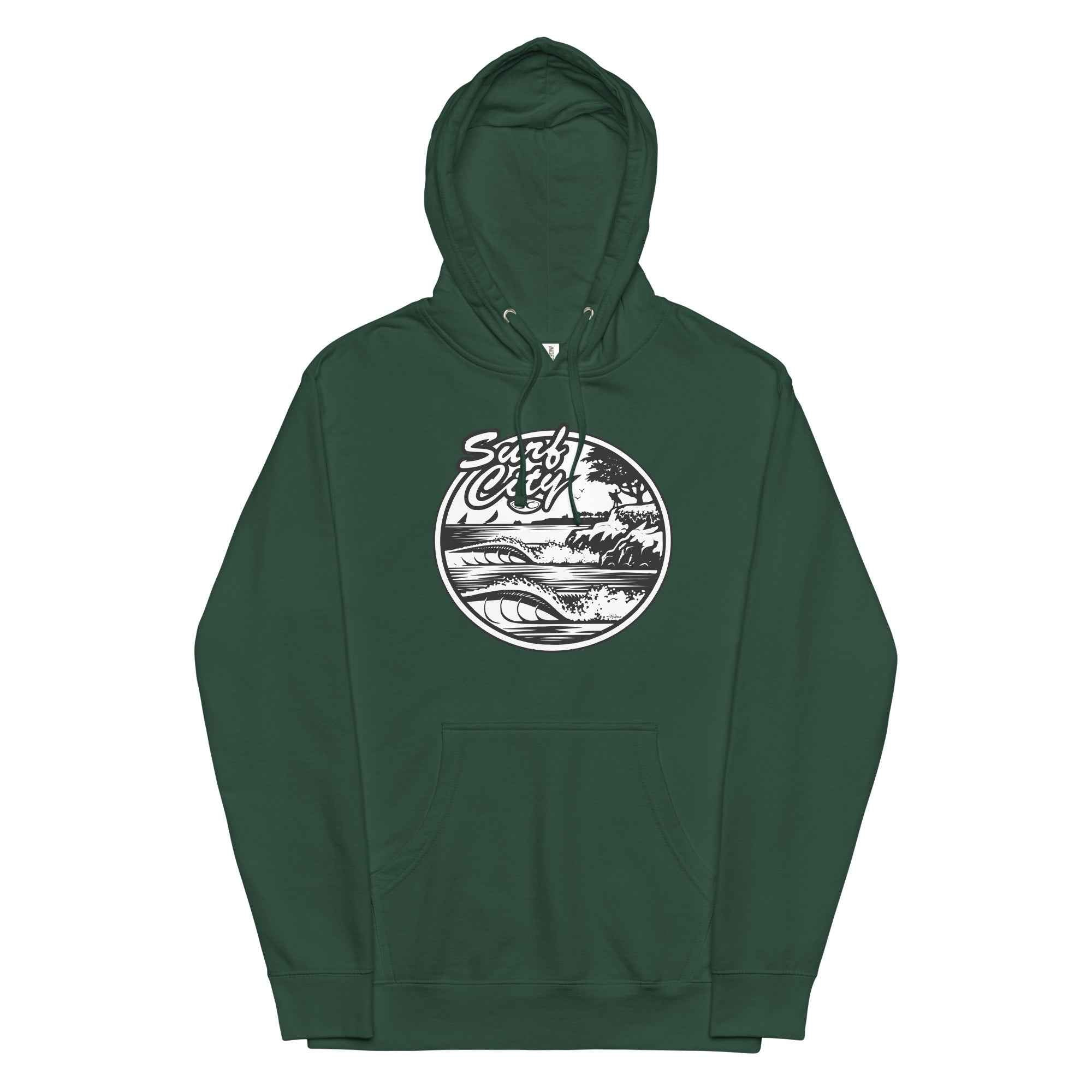 Santa Cruz Surf Shop Pullover Hoodie - Surf City Style and Comfort