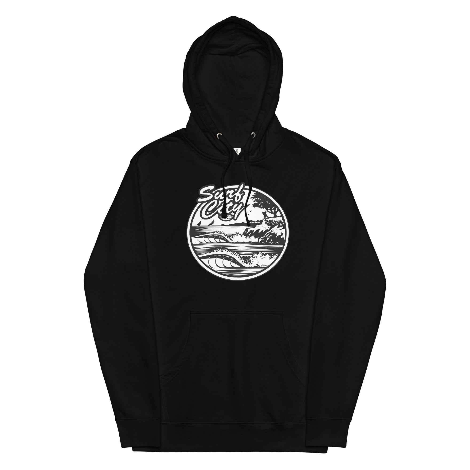 Santa Cruz Surf Shop Pullover Hoodie - Surf City Style and Comfort