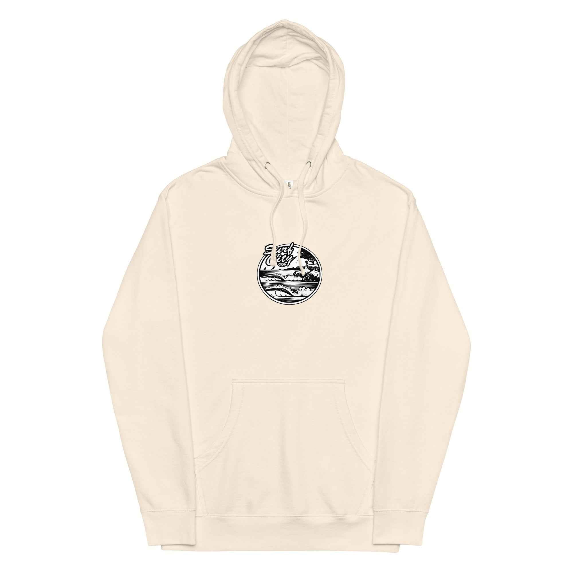 Santa Cruz Surf City Hoodie - Premium Men's Hoodie from Santa Cruz Surf Shop