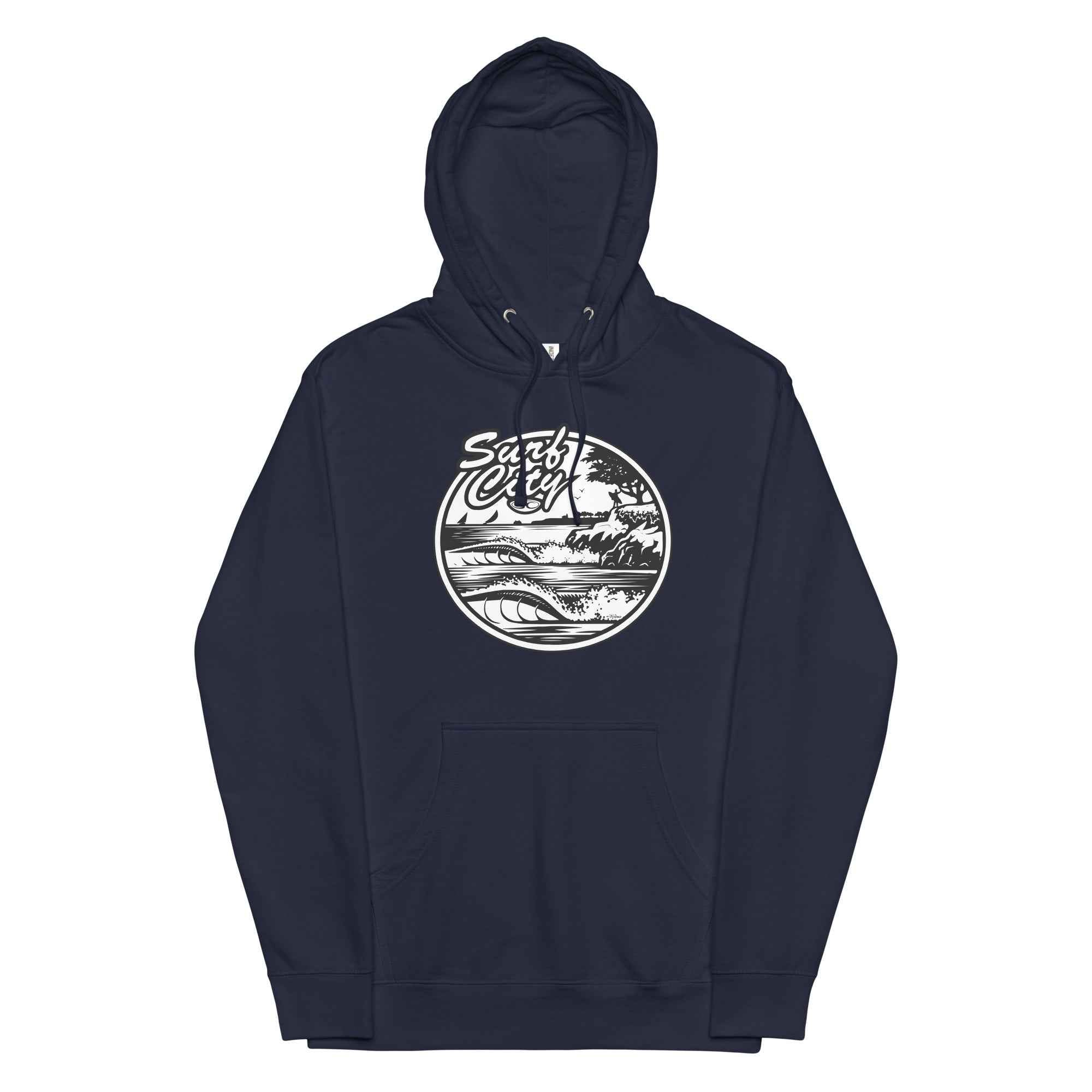 Santa Cruz Surf Shop Pullover Hoodie - Surf City Style and Comfort